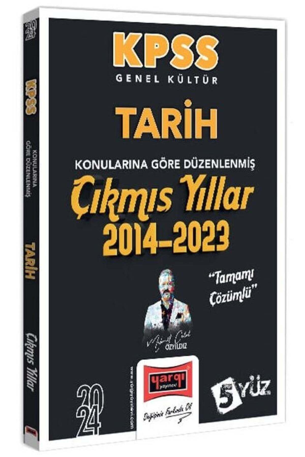 Yargı Yayınları Yargı 2024 KPSS Genel Kültür Tarih Konularına Göre Düzenlenmiş Tamamı Çözümlü Çıkmış Yıllar
