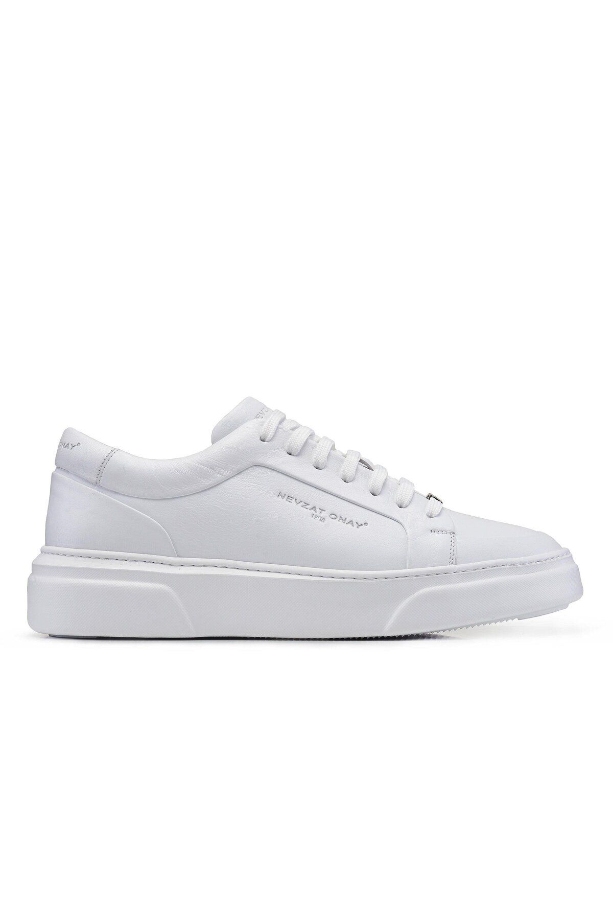 Nevzat Onay Beyaz Bağcıklı Sneaker -92182-