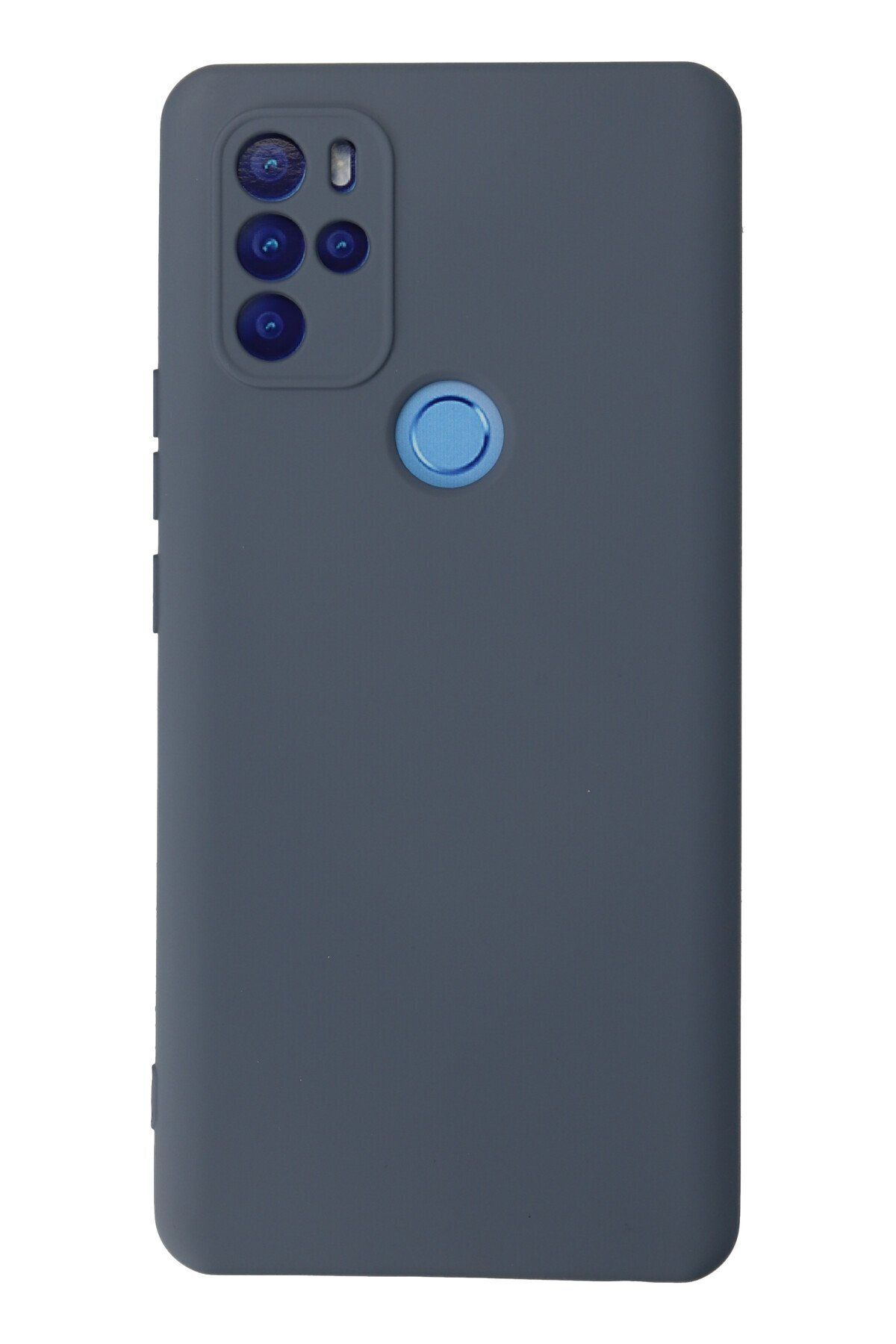 NewFace Omix X300 içi Süet Telefon Kılıfı - Soft Yüzey Kadife Silikon Kapak - Gri