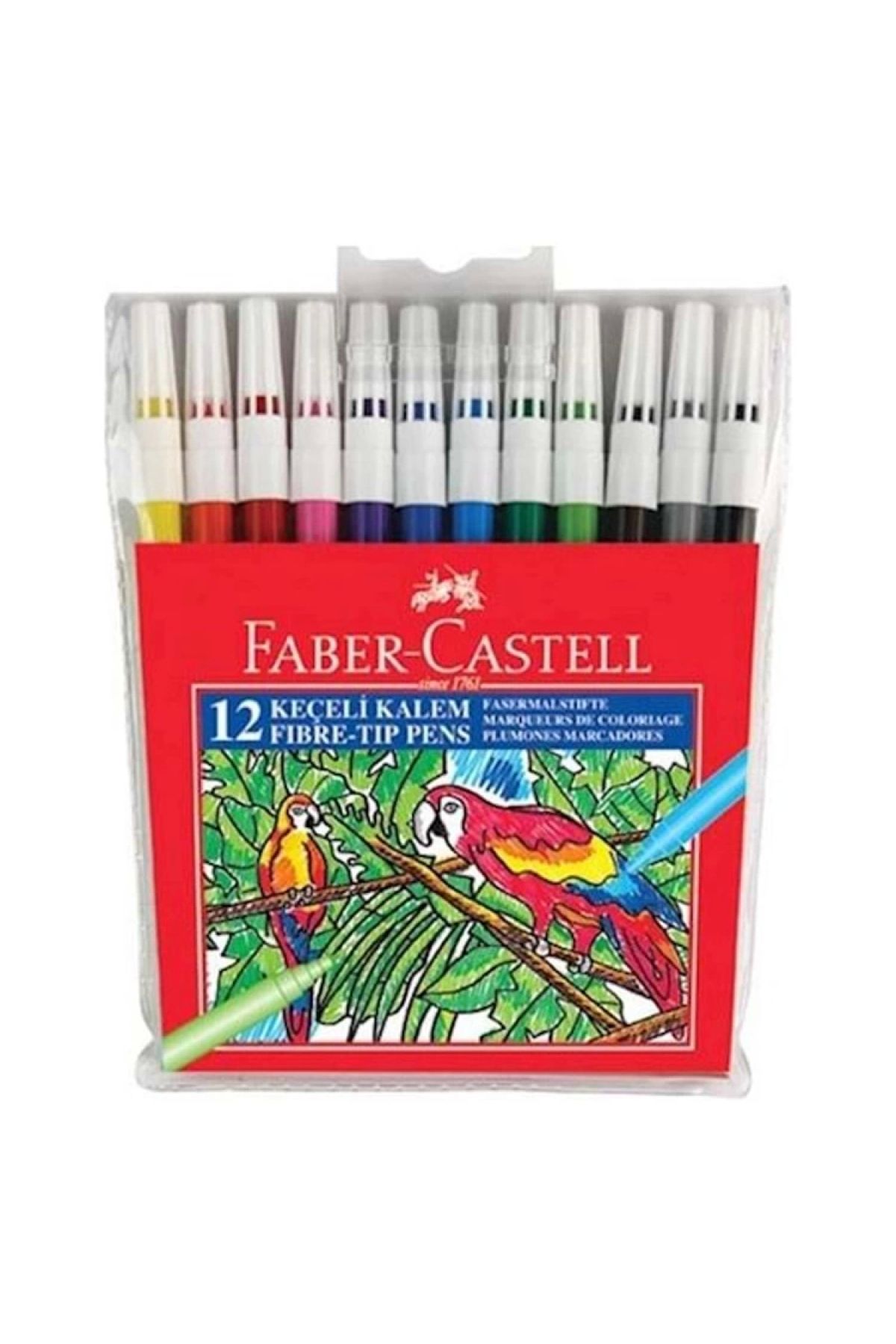 Faber Castell Yıkanabilir Keçeli Kalem12'lı