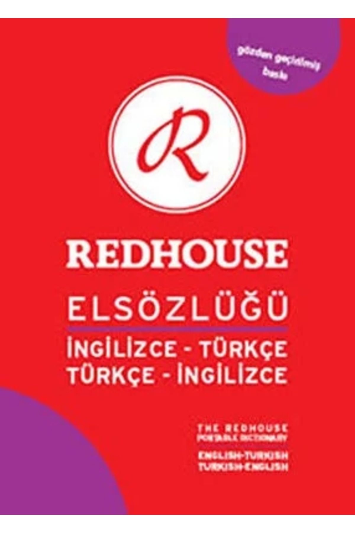 Redhouse Yayınları Redhouse Elsözlüğü Ingizlice Türkçe-türkçe Ingilizce