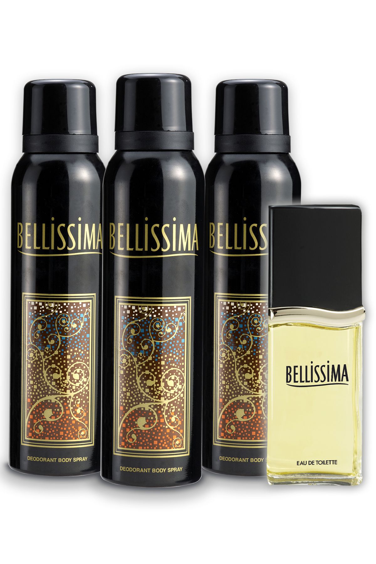 Bellisima Bellissima Edt Parfümü 60 ml + 3'Lü Deodorant 150 ml 507638-2