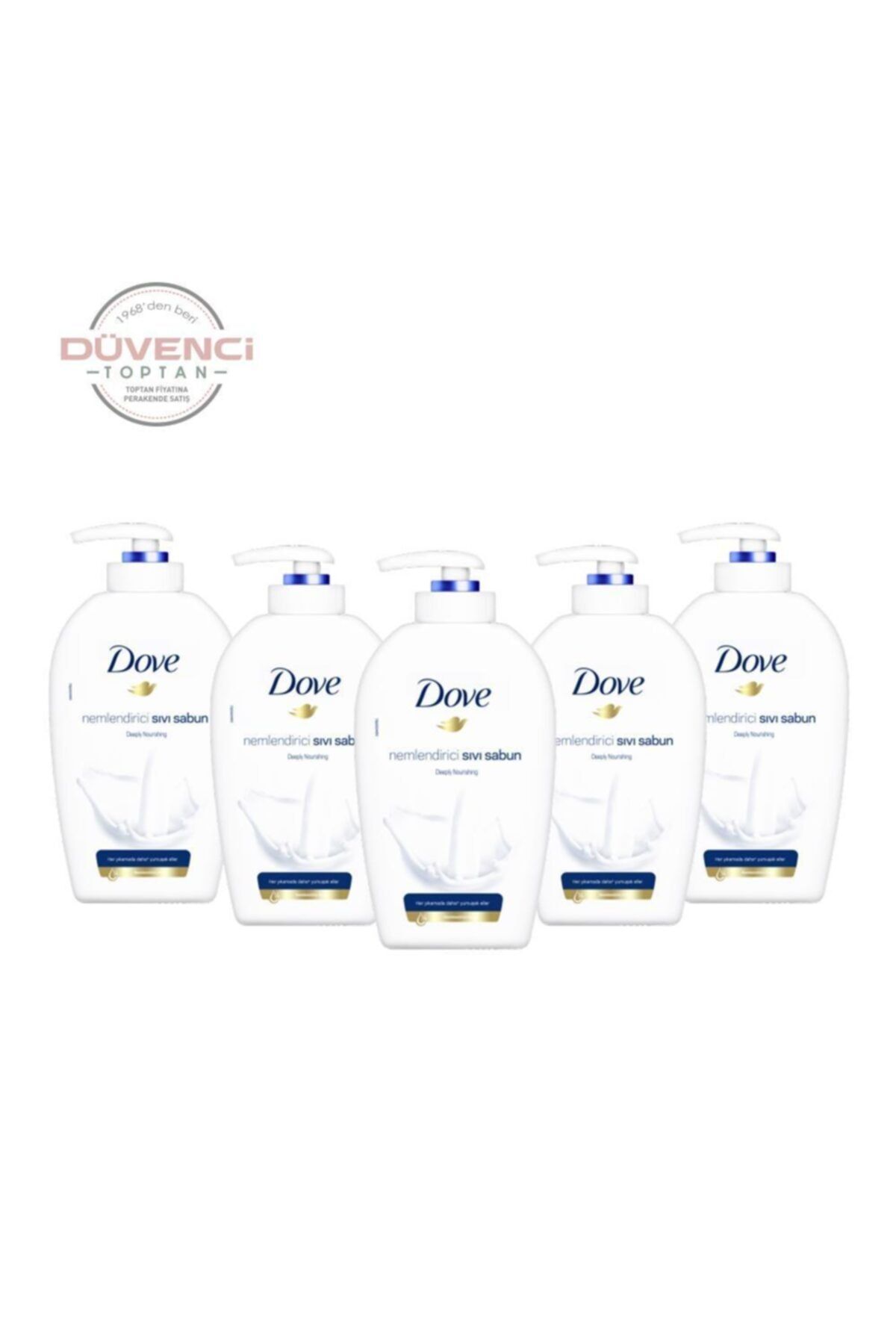 Dove Deeply Nourishing Nemlendirici Sıvı Sabun 500 Mldüvenci Toptan Sıvı Sabun 500 Ml 5' Li Set