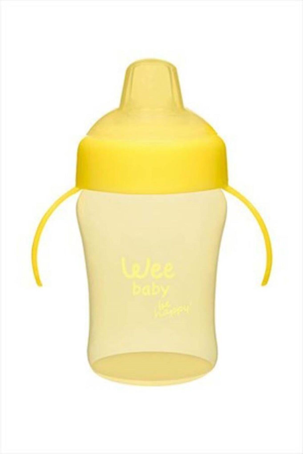 Wee Baby Sarı Akıtmaz Kulplu Bardak 240 ml