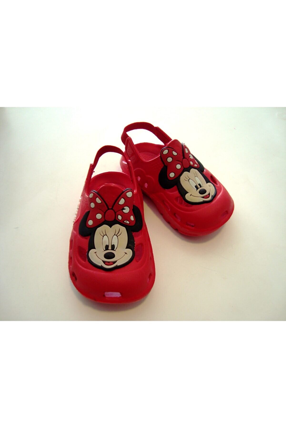 Akınalbella Kız Çocuk Minnie Mouse Detaylı Sandalet / Terlik