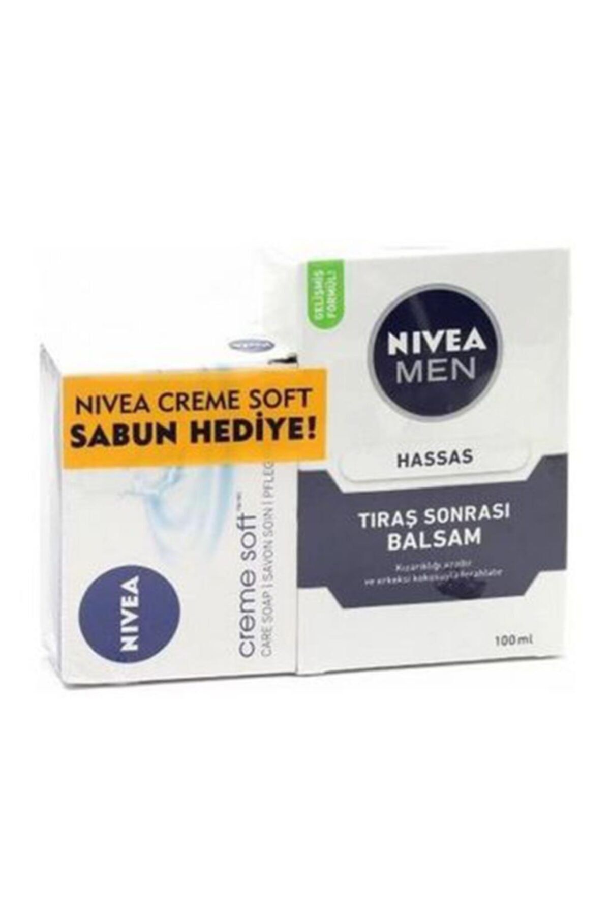NIVEA Hassas Ciltler Için Balsam 100 Ml + Sabun 100 G