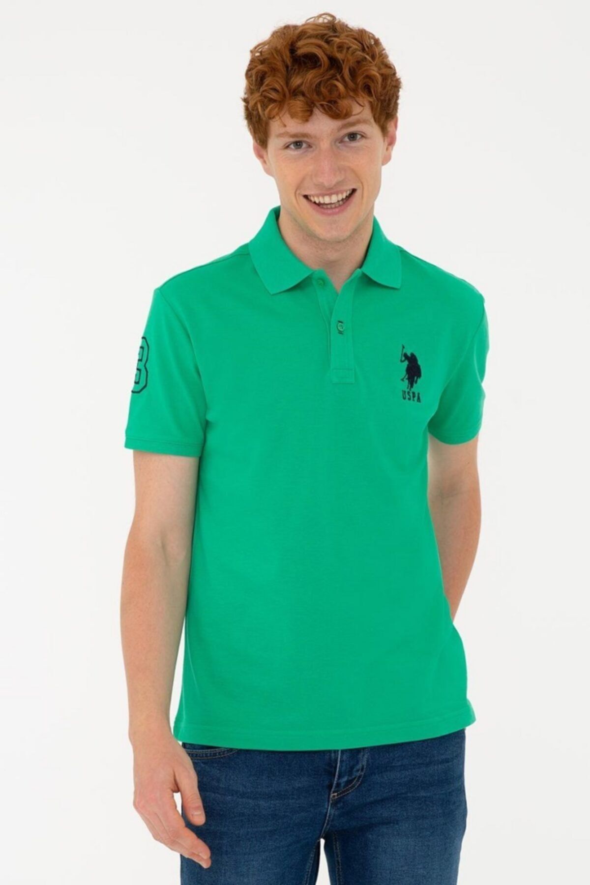 U.S. Polo Assn. Yeşil Erkek T-shirt