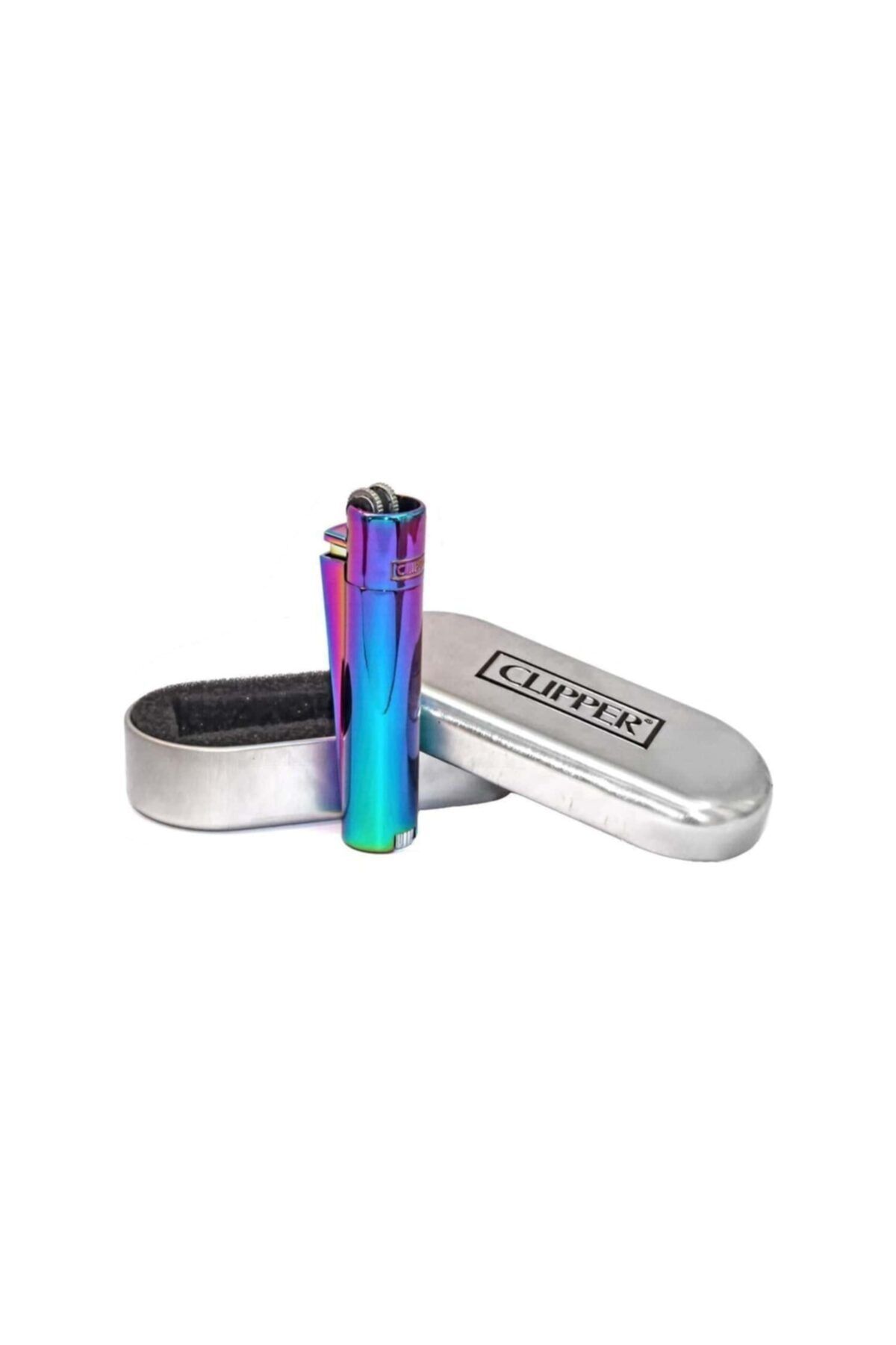 Clipper Gökkuşağı Rengi Isimli Çakmak