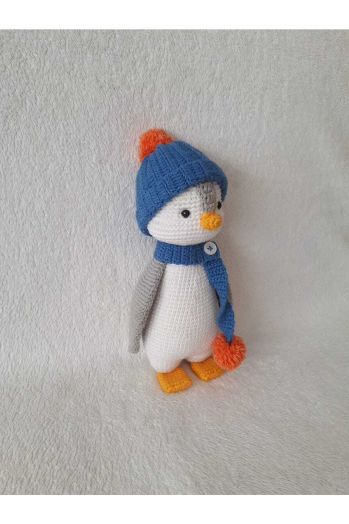 OYUNCAKPARK Penguen Pengu Amigurumi Organik Oyuncak