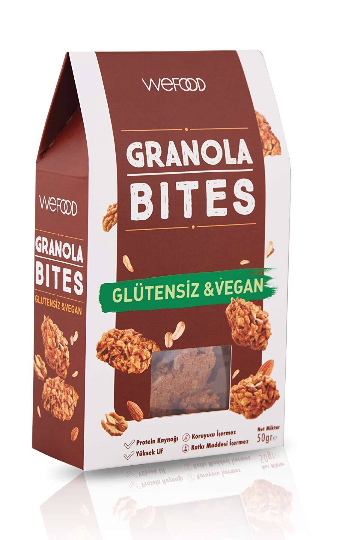 Wefood Glütensiz & Vegan Granola Bites 50 gr Fiyatı, Yorumları TRENDYOL