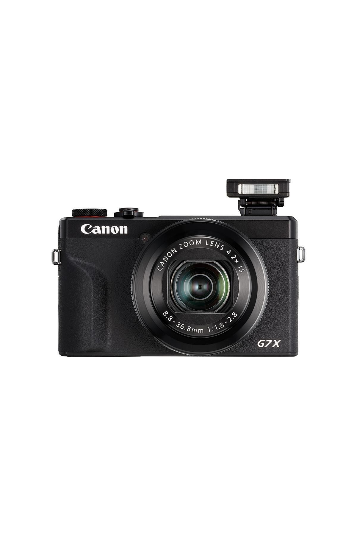 Canon PowerShot G7 X Mark III Siyah Fotoğraf Makinesi (Canon Eurasia Garantili)