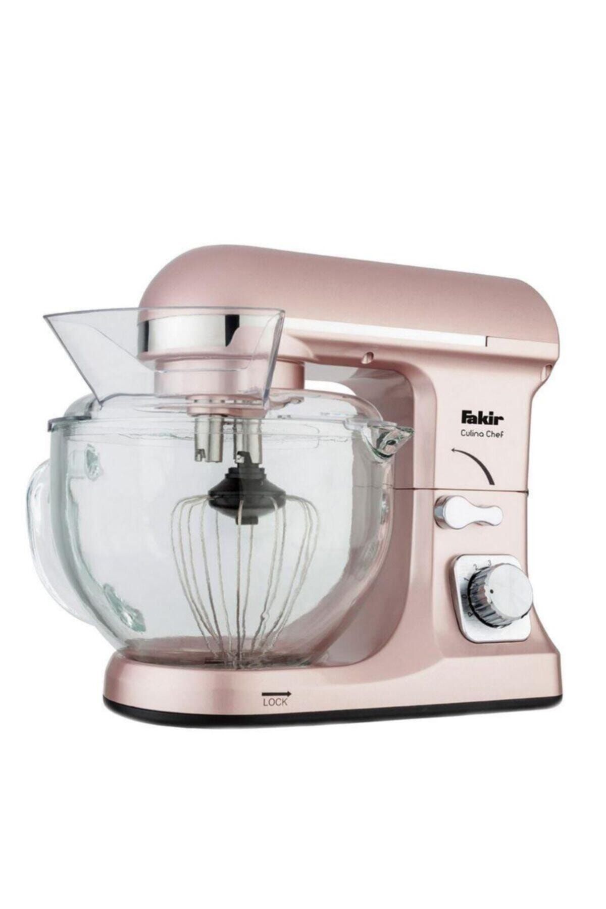 Fakir Culina Chef Rose 1000 W 5 l Mutfak Şefi Hamur Yoğurma Pembe