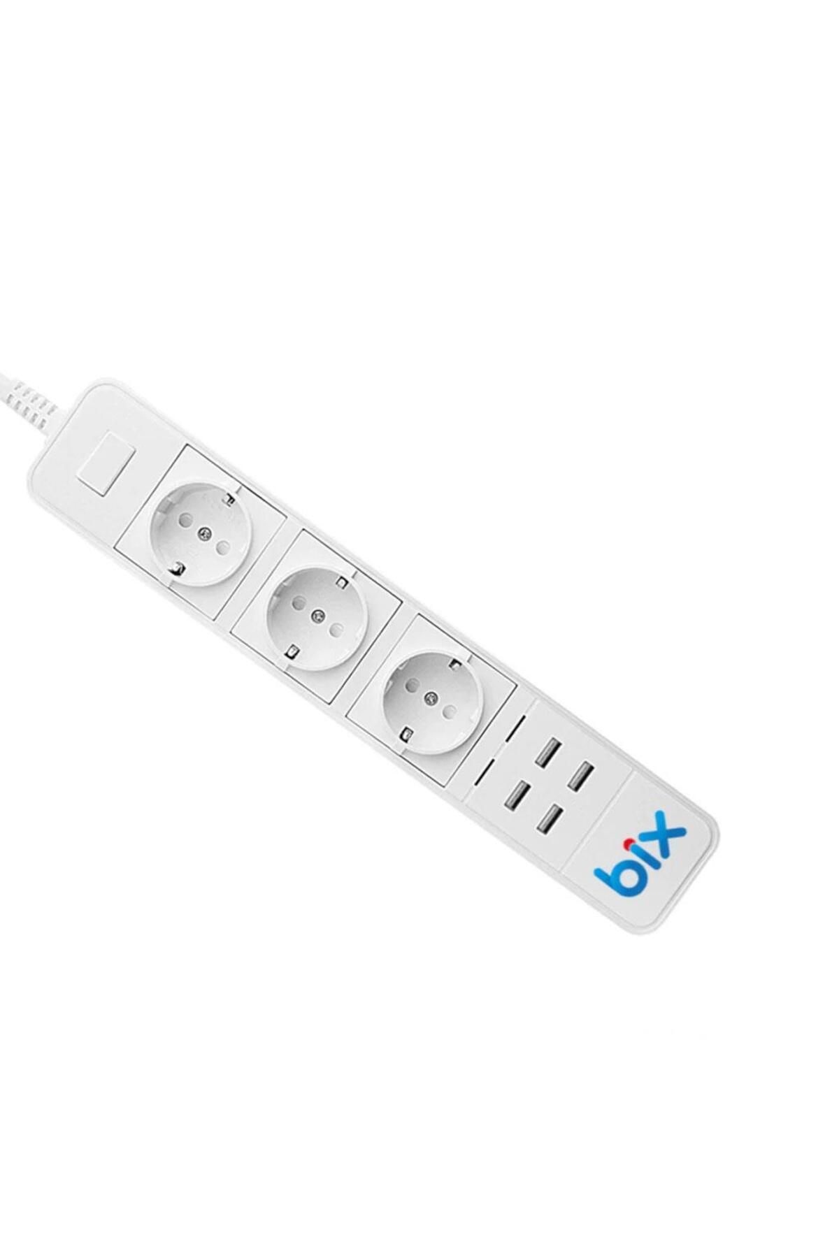 Bix Bp-01 Wifi Akım Korumalı Hızlı Şarj Özellikli Akıllı Priz