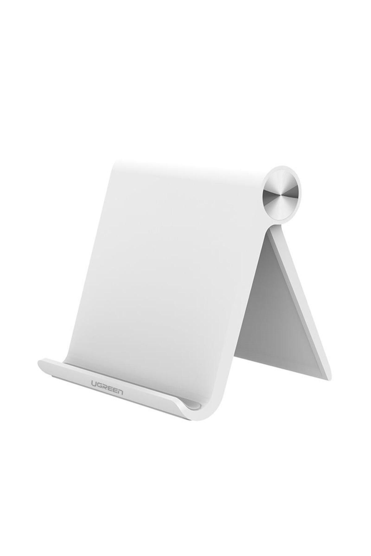 Ugreen Çok Açılı Masaüstü Tablet Telefon Standı Beyaz