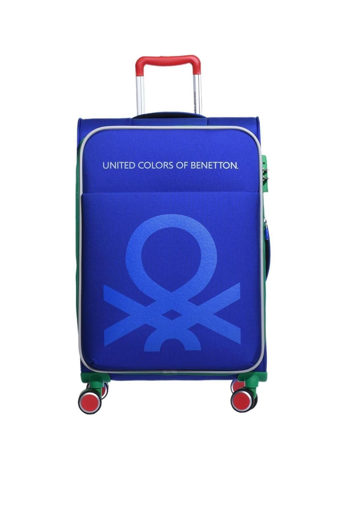 Benetton Sax Mavi Unisex Orta Boy Valiz 14bnt2200-02