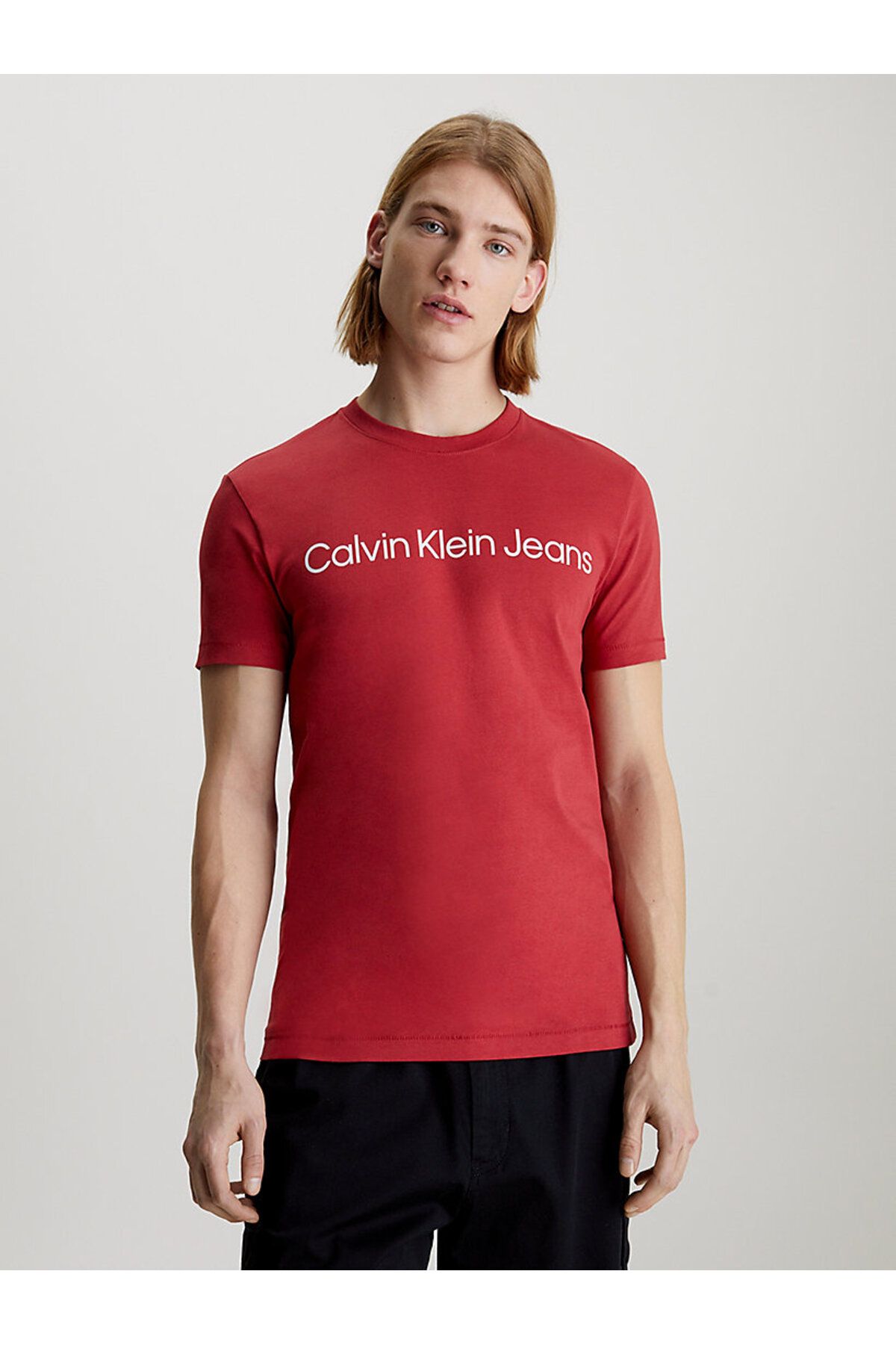 Calvin Klein INSTITUTIONAL LOGO SLIM TEE