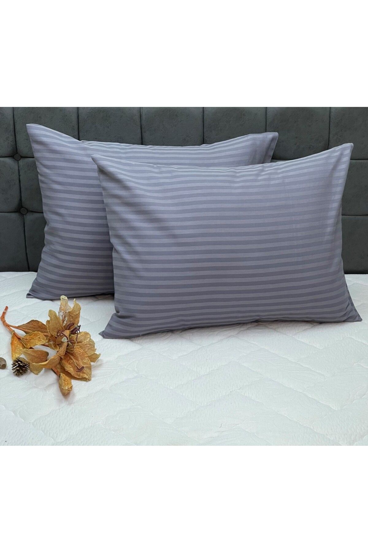 Komfort Home Lüx Otel Tipi Kolay Ütülenebilir Polycotton Saten Yastık Kılıfı 2 Adet