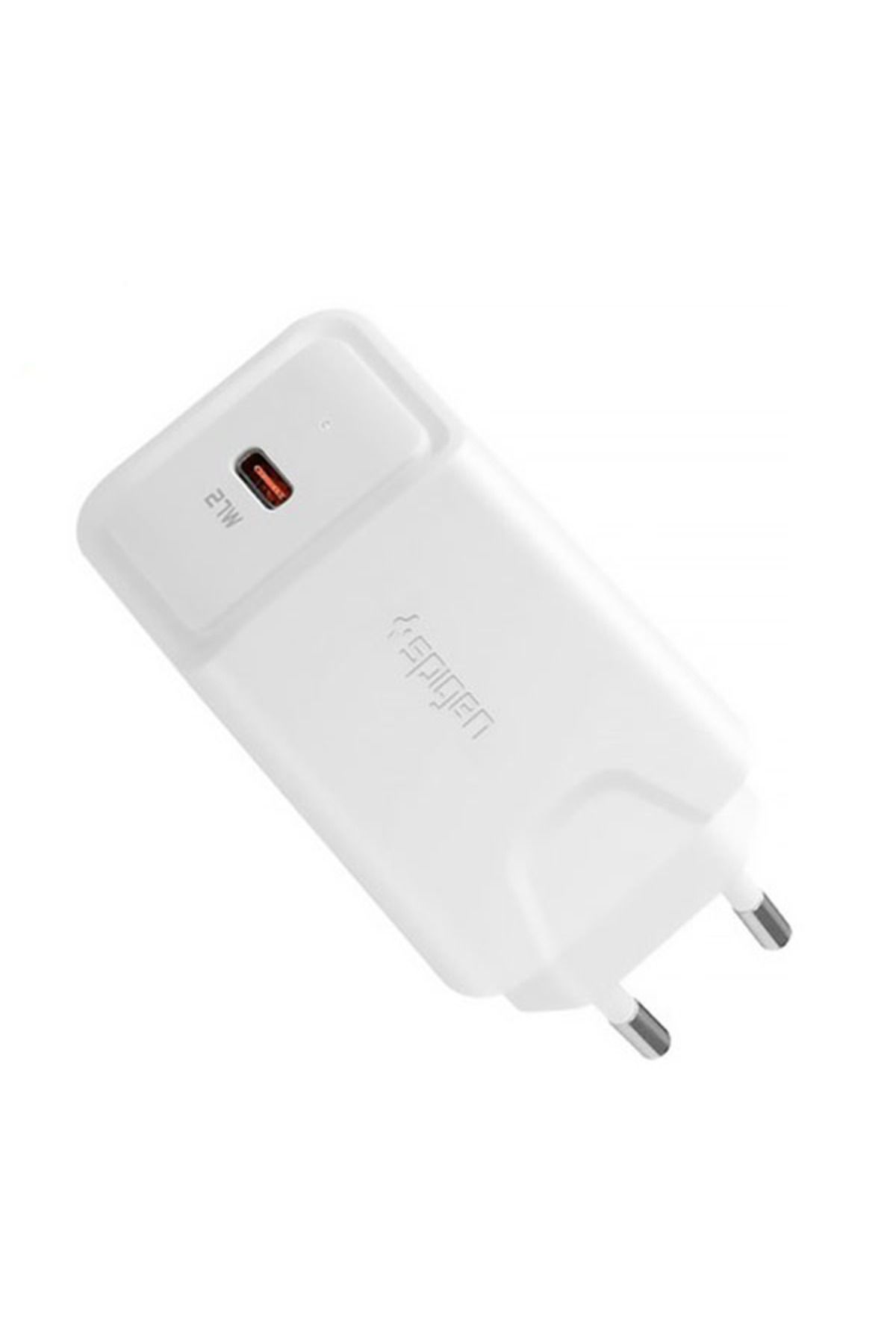 Spigen 27W USB-C Güç Adaptörü  iPhone & Android & iPad Hızlı Şarj Cihazı Steadiboost F210-000CA26477