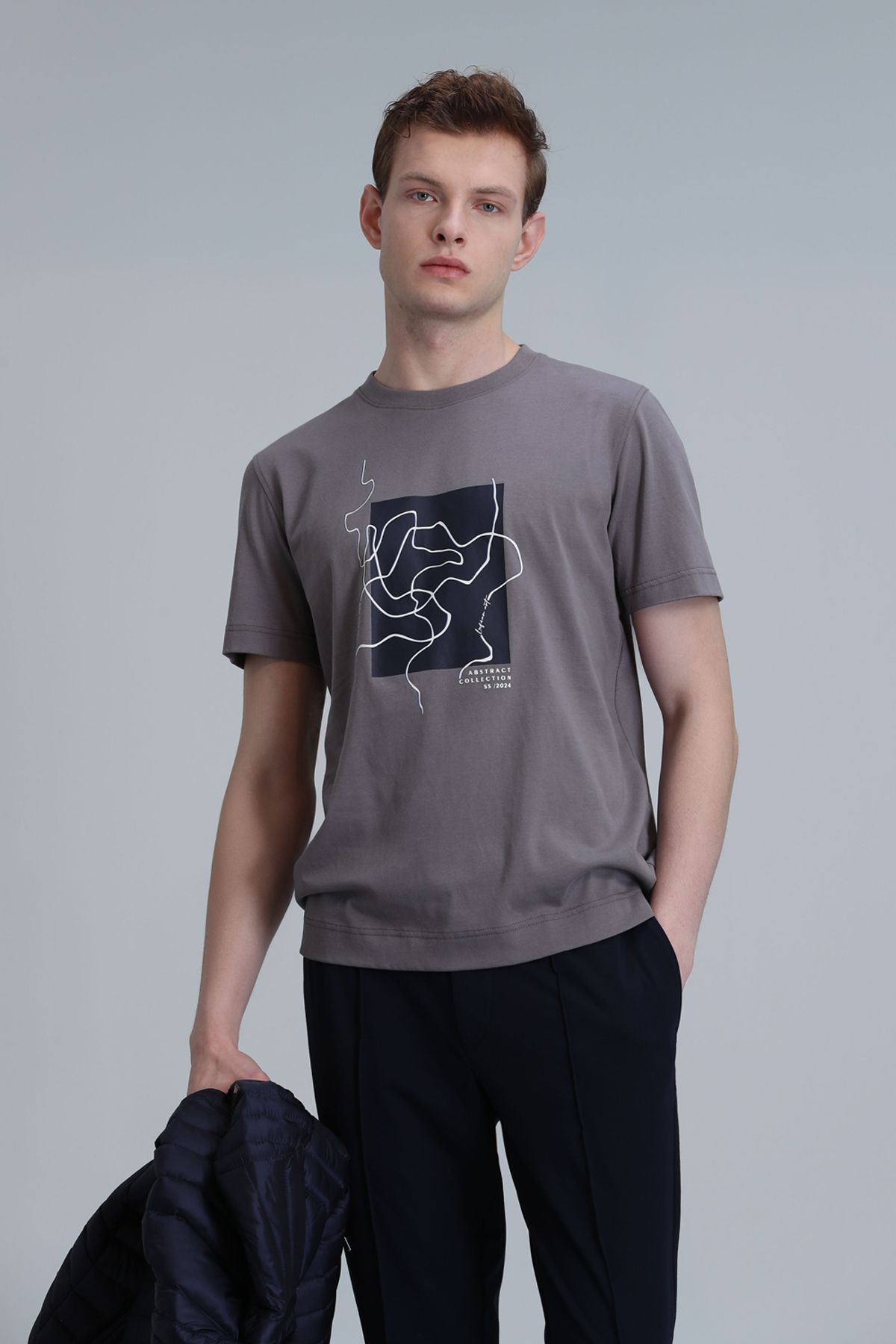 Lufian Nally Modern Grafik T- Shirt Vizon