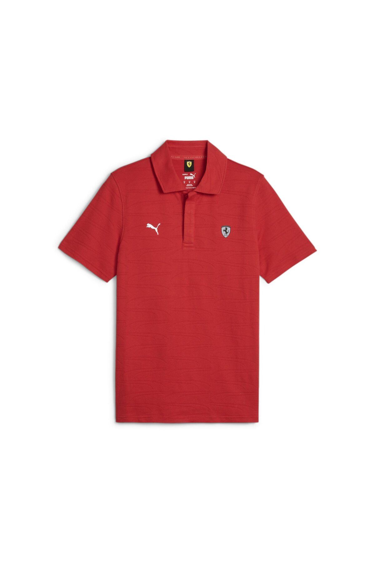 Puma Ferrari Style Jacquard Polo Erkek T-shirt