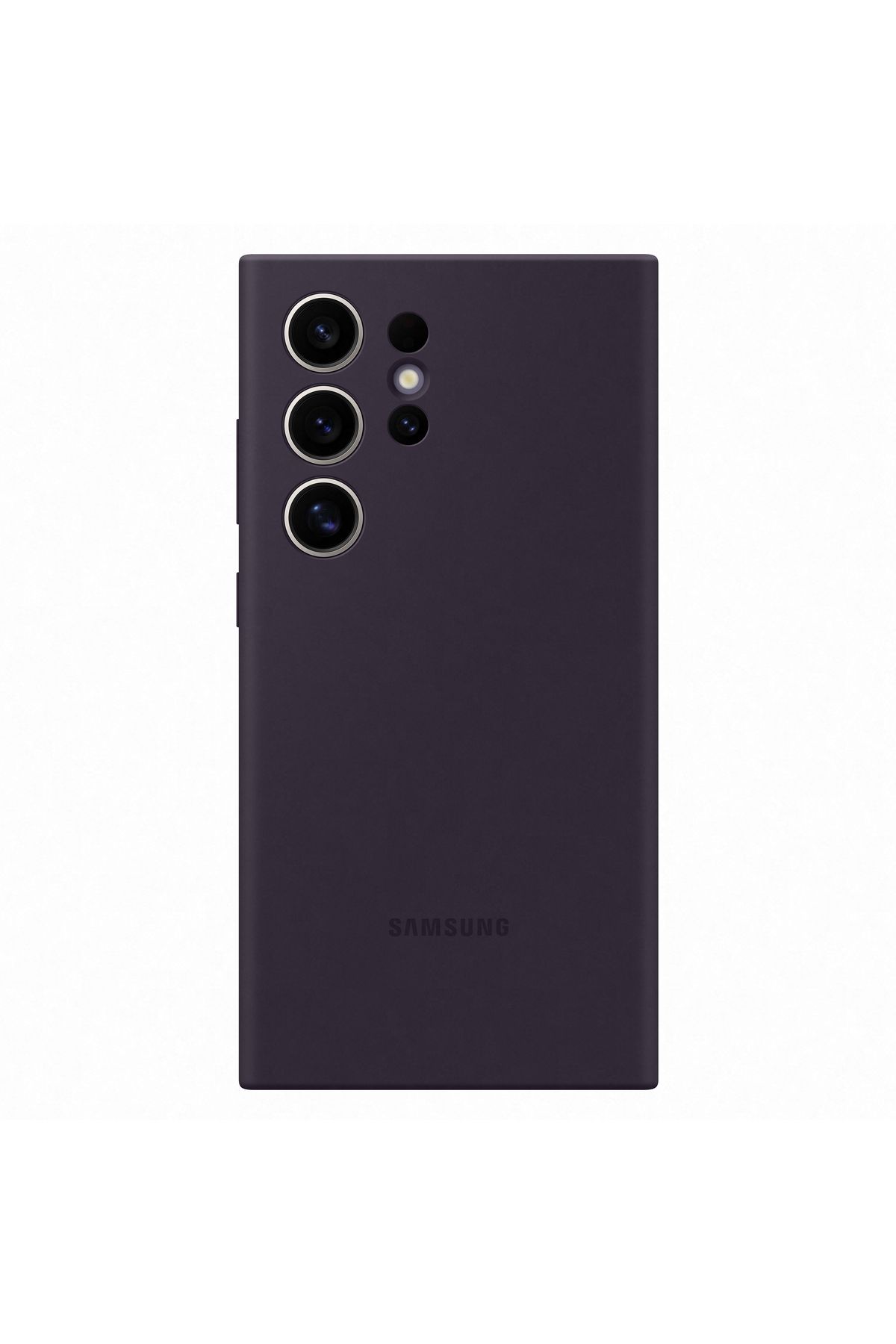 Samsung Galaxy S24 Ultra Silikon Kılıf - Koyu Eflatun