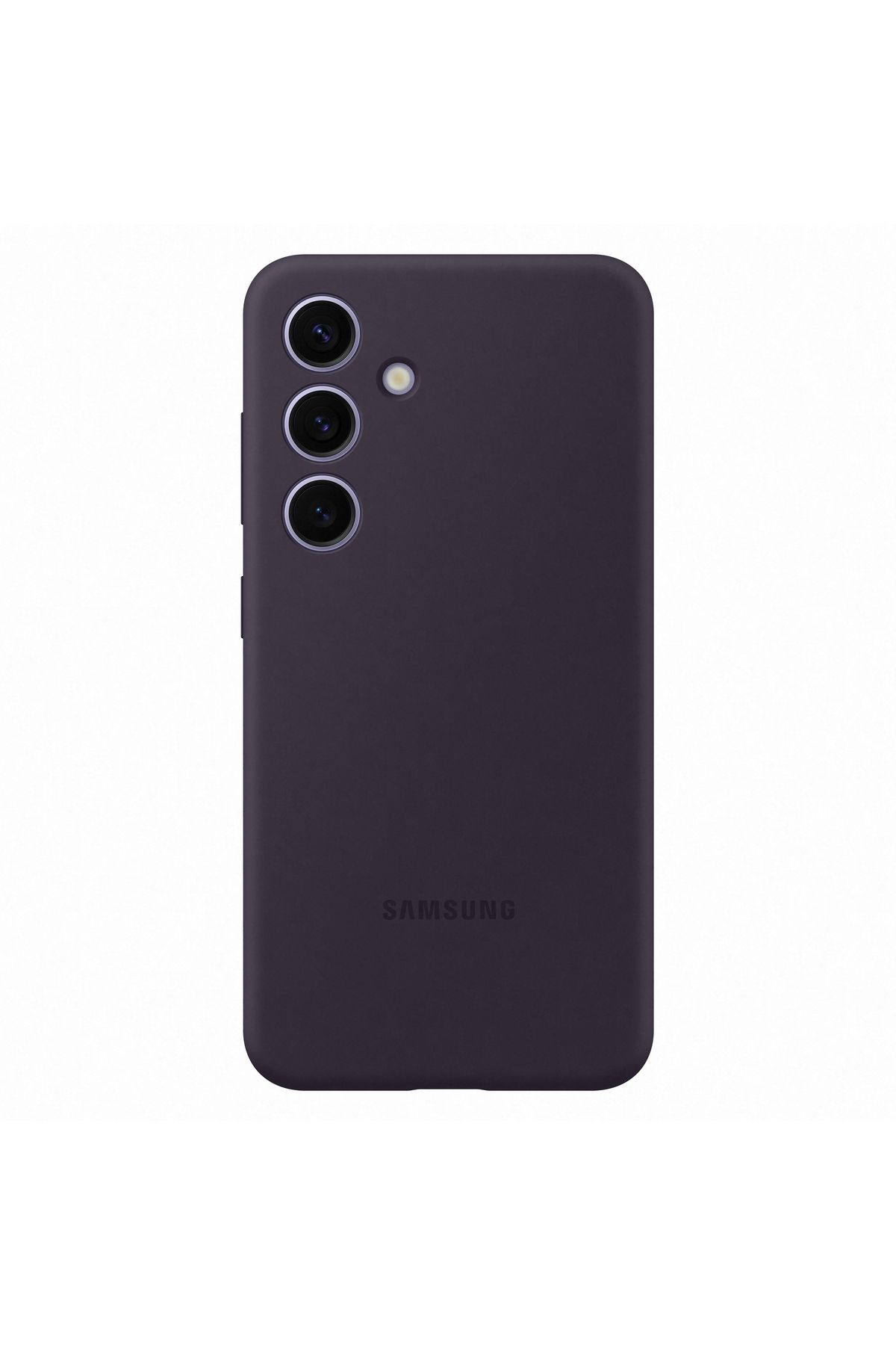 Samsung Galaxy S24 Silikon Kılıf - Koyu Eflatun