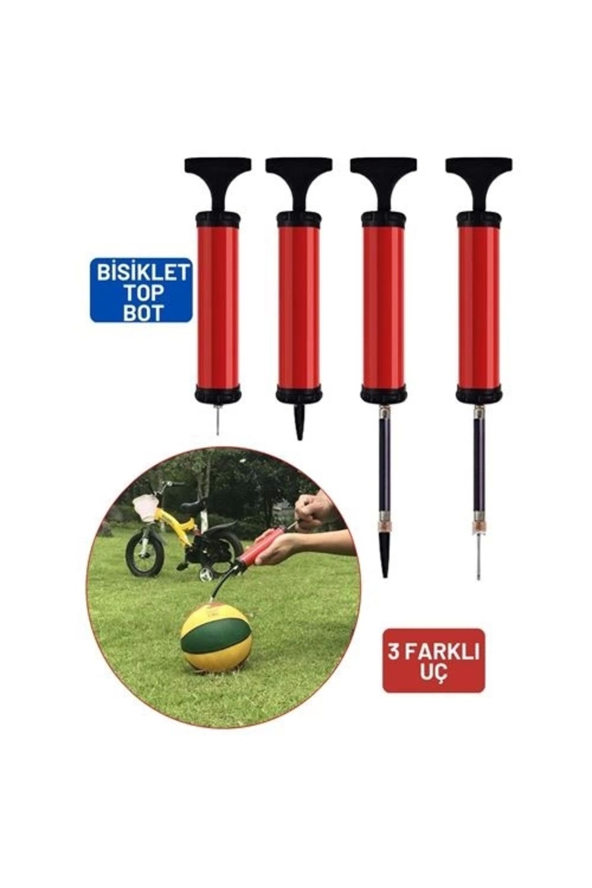 ModaCar Bisiklet Top Bot Şişirici Aparatlı Set 424098