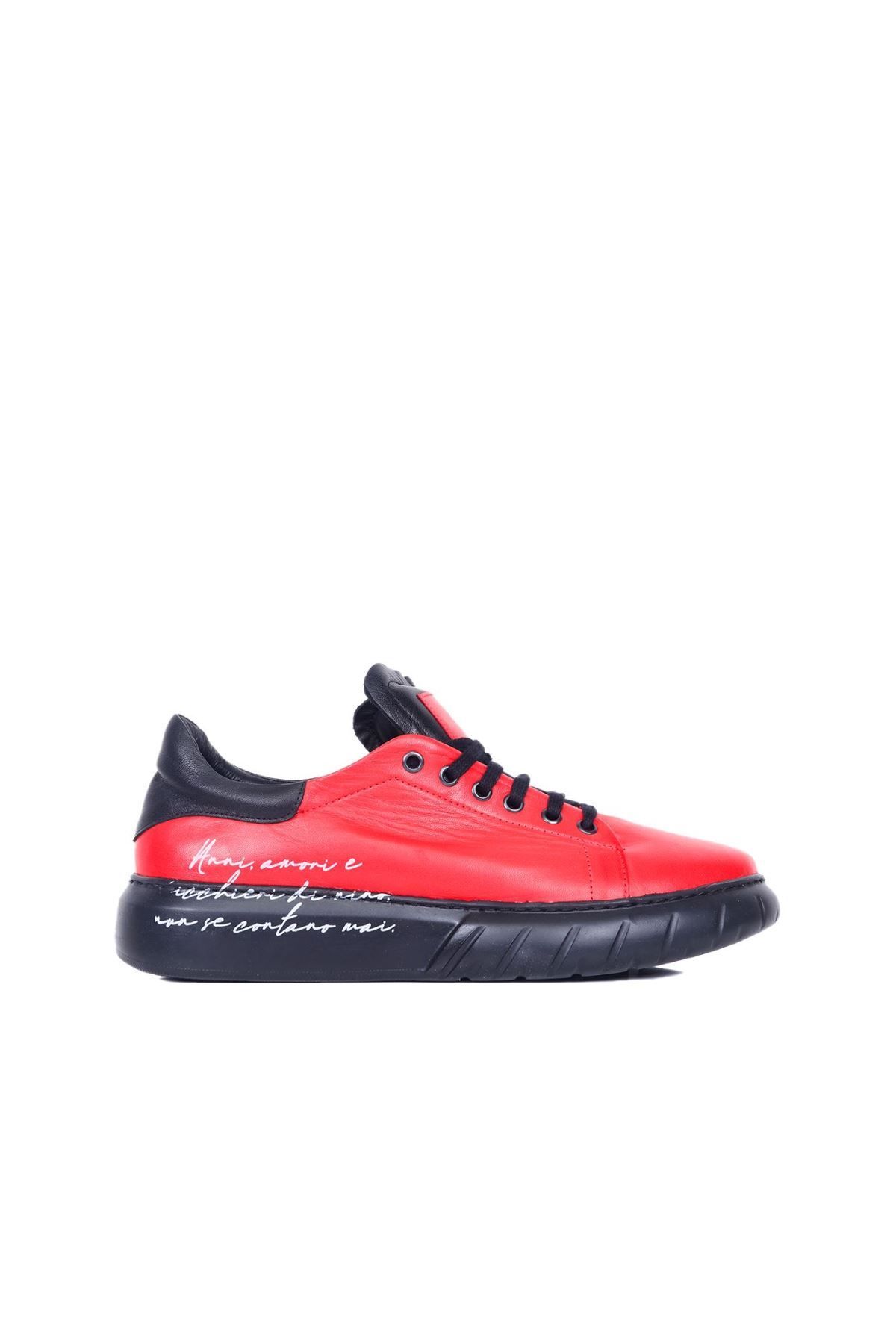 BUENO Shoes Kırmızı B92c03 Erkek Spor Ayakkabı