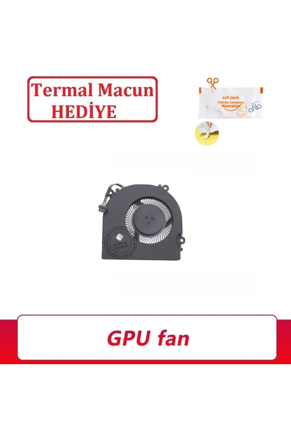 Genel Markalar Monster Abra EG75070S1-C391-S99 Uyumlu Notebook Cpu, İşlemci Fanı / 1 Adet