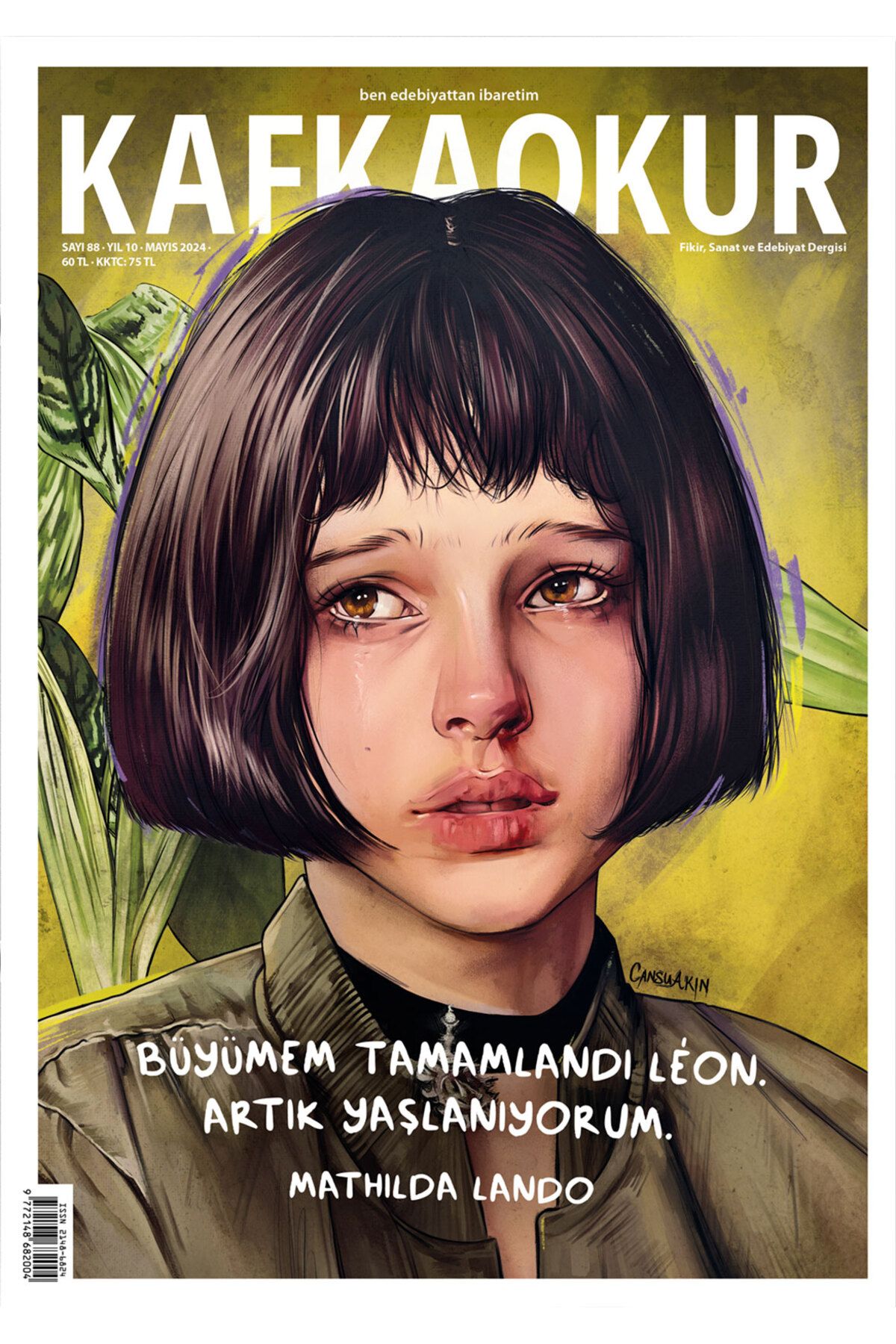 KafkaOkur Dergisi Sayı 88 - Luc Besson - Leon Filmi - Mayıs 2024