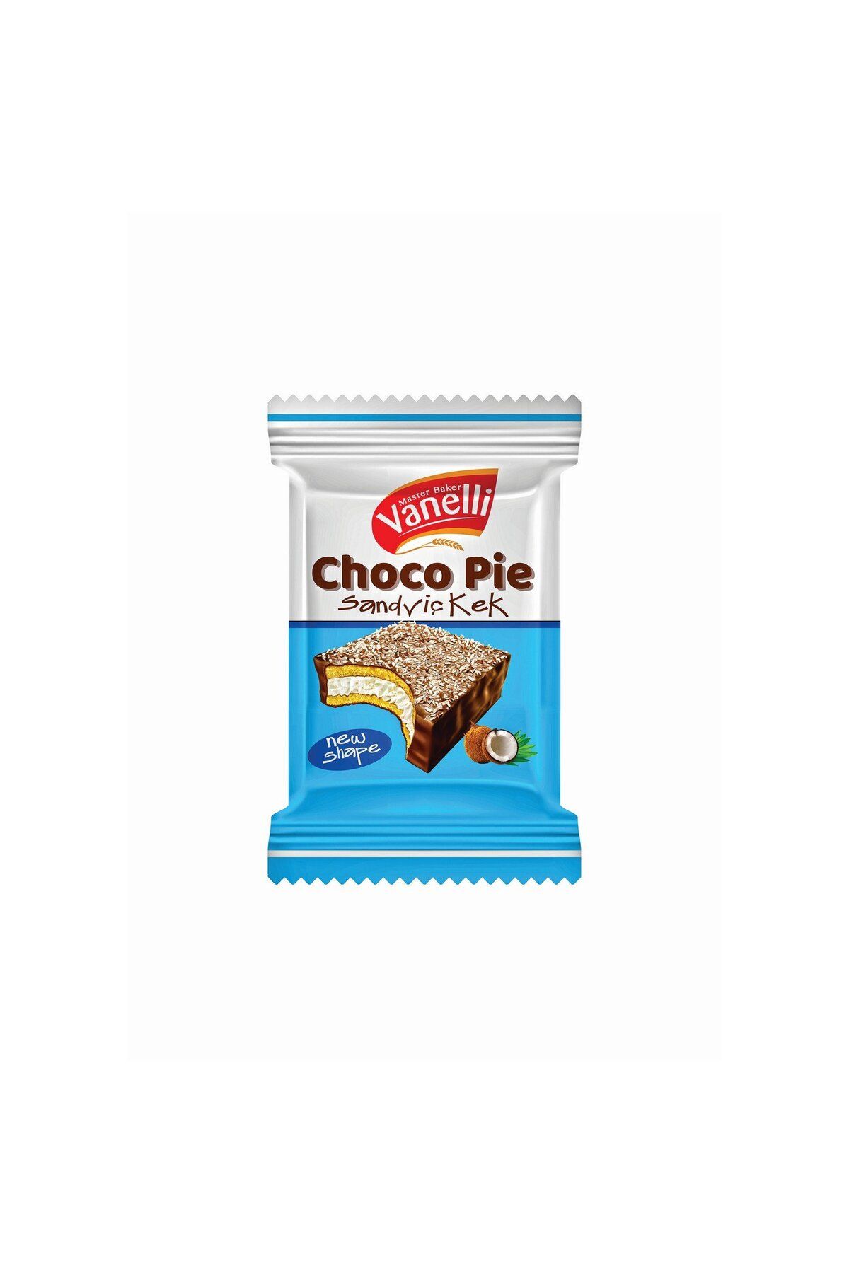 Vanelli Choco-pıe Hindistan Cevizli Marshmelow Kek 20gr (1 KUTU)