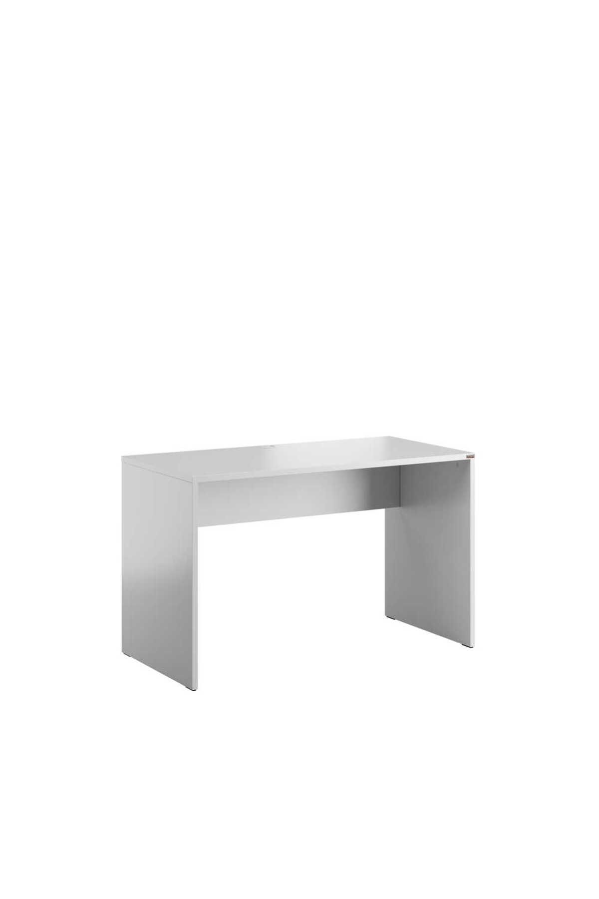 Adore Mobilya Çalışma Masası-Mat Lake Beyaz (Diamond Beyaz) 120x75x60 cm (GxYxD)