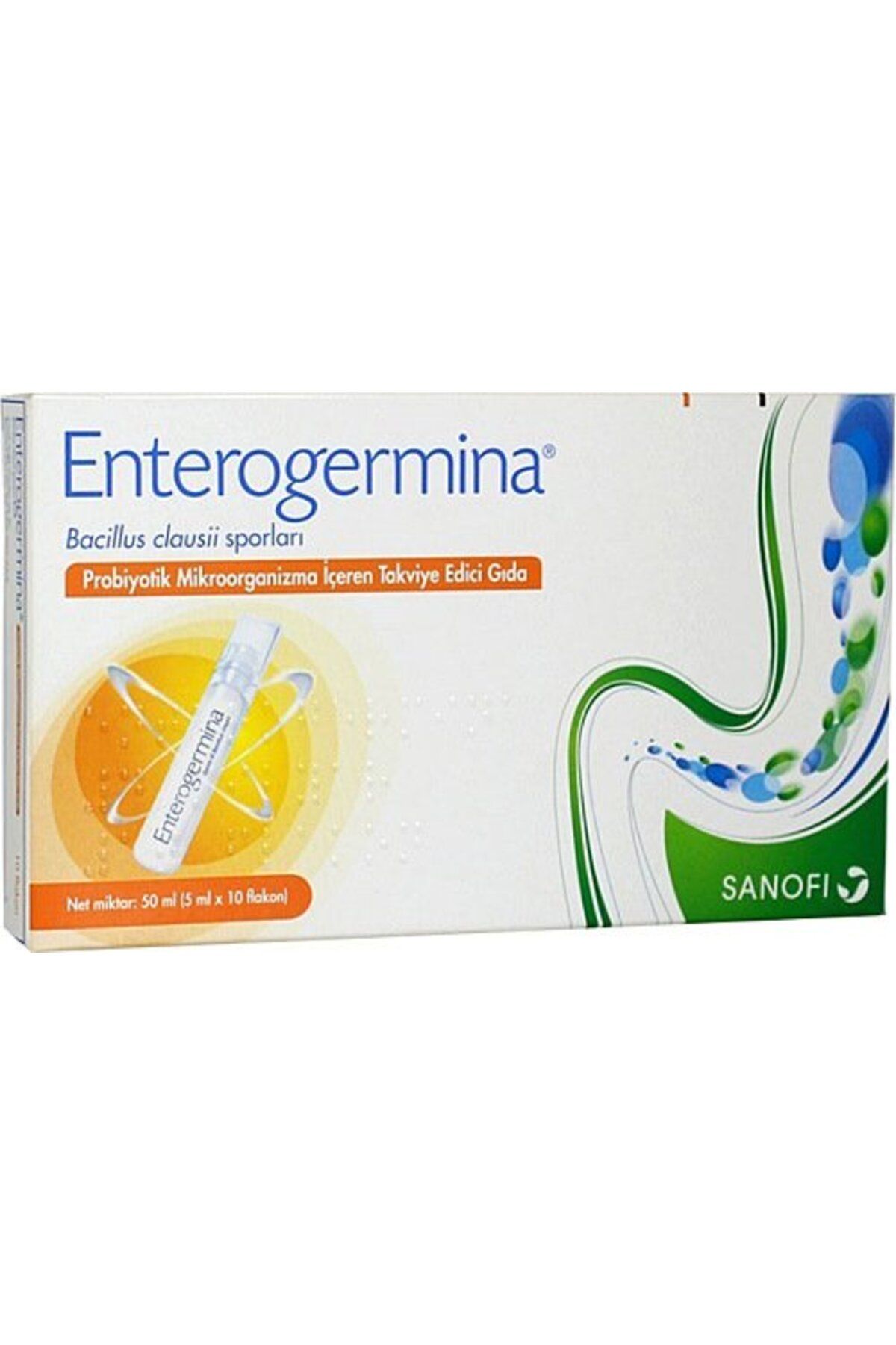Enterogermina Yetişkinler Için 5 ml X 10 Flakon