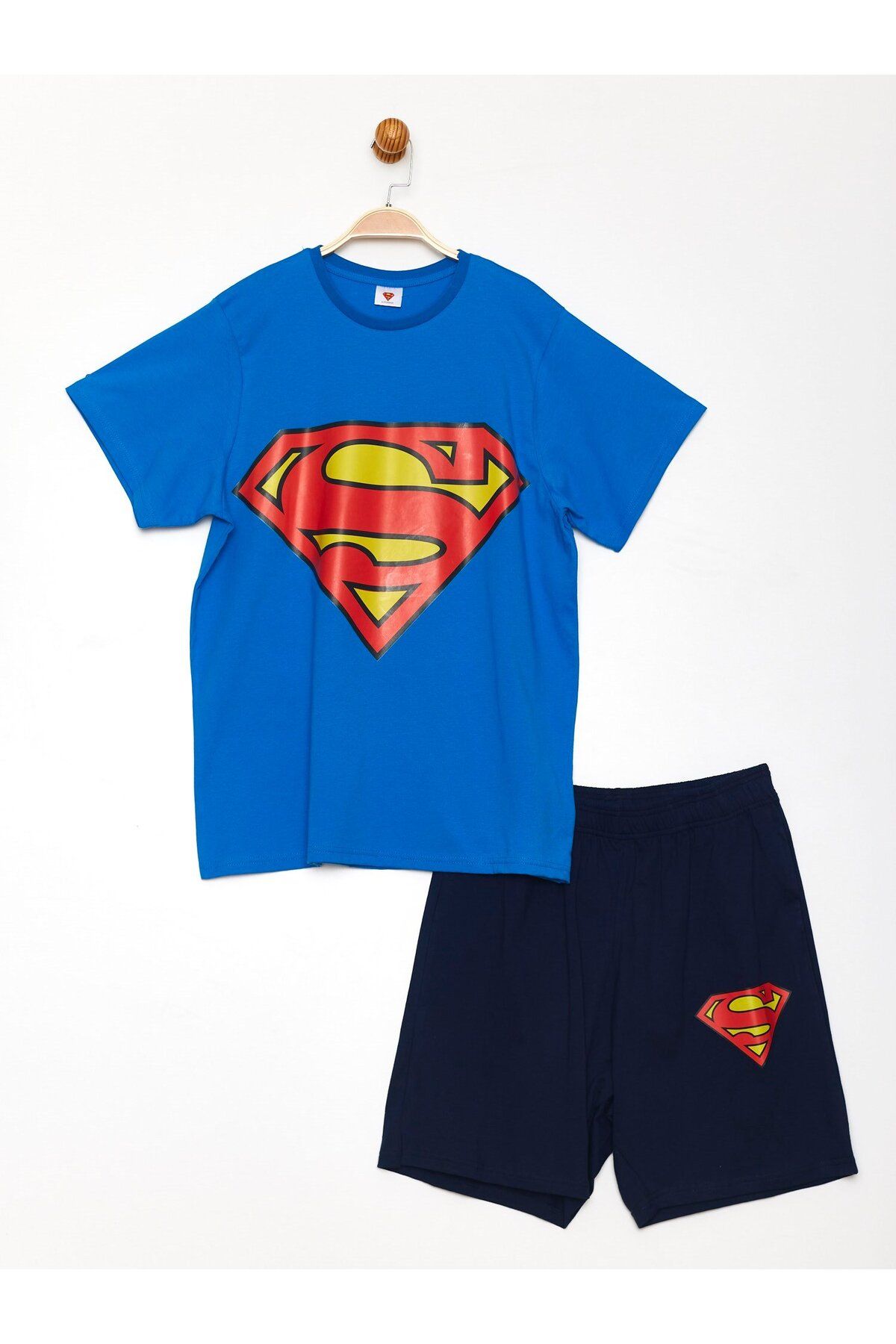 Superman Süpermen Yazlık Pijama Takım 19594