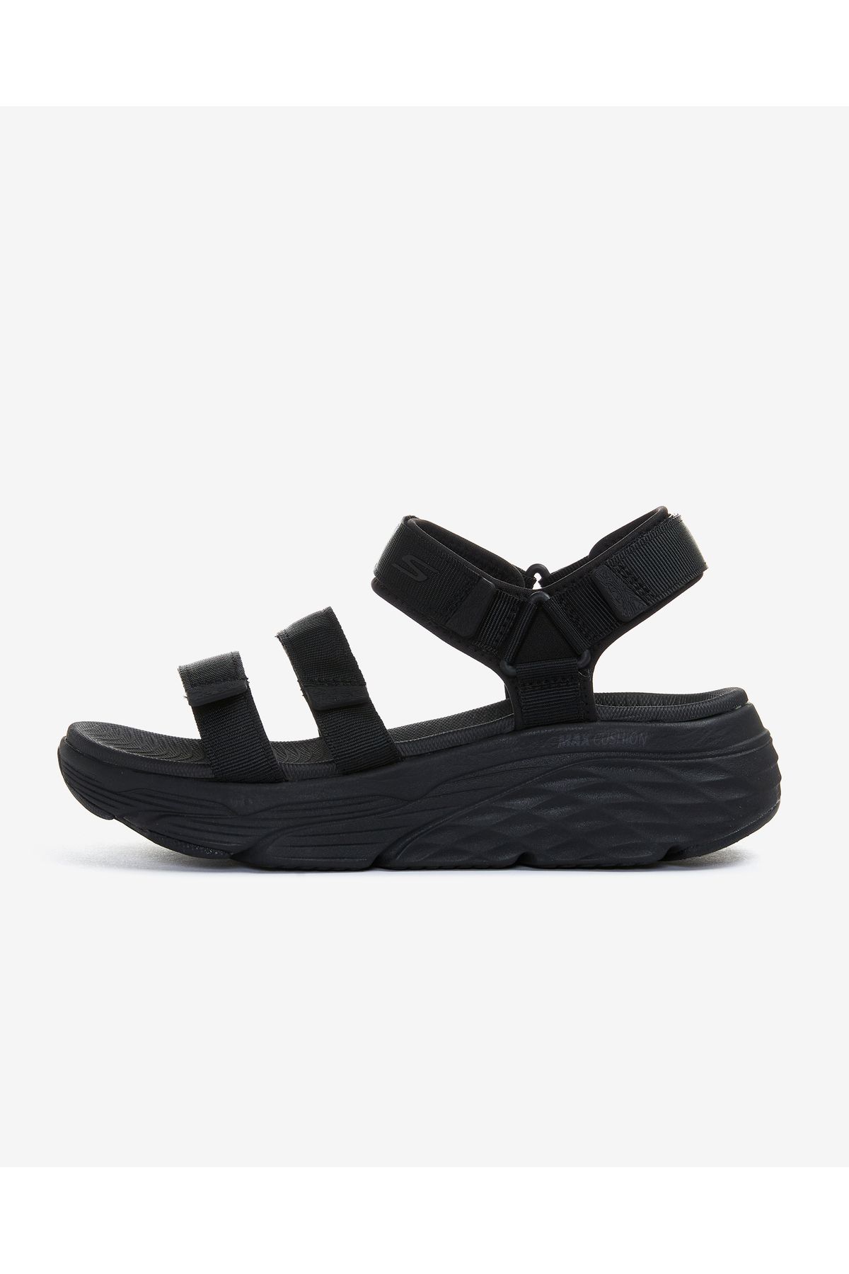 Skechers Max Cushioning - Lured Kadın Siyah Sandalet 140218 Bbk