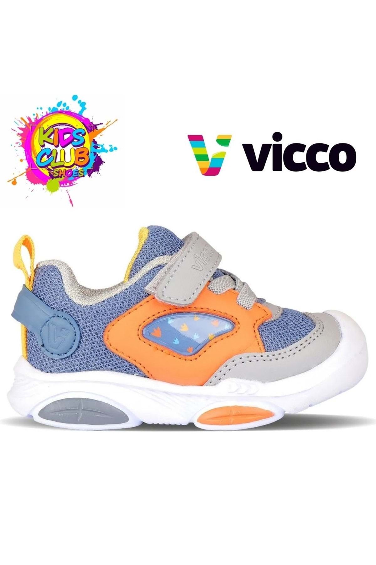 Kids Club Shoes Vicco Pekin İlk Adım Bebek Ortopedik Çocuk Spor Ayakkabı KOT