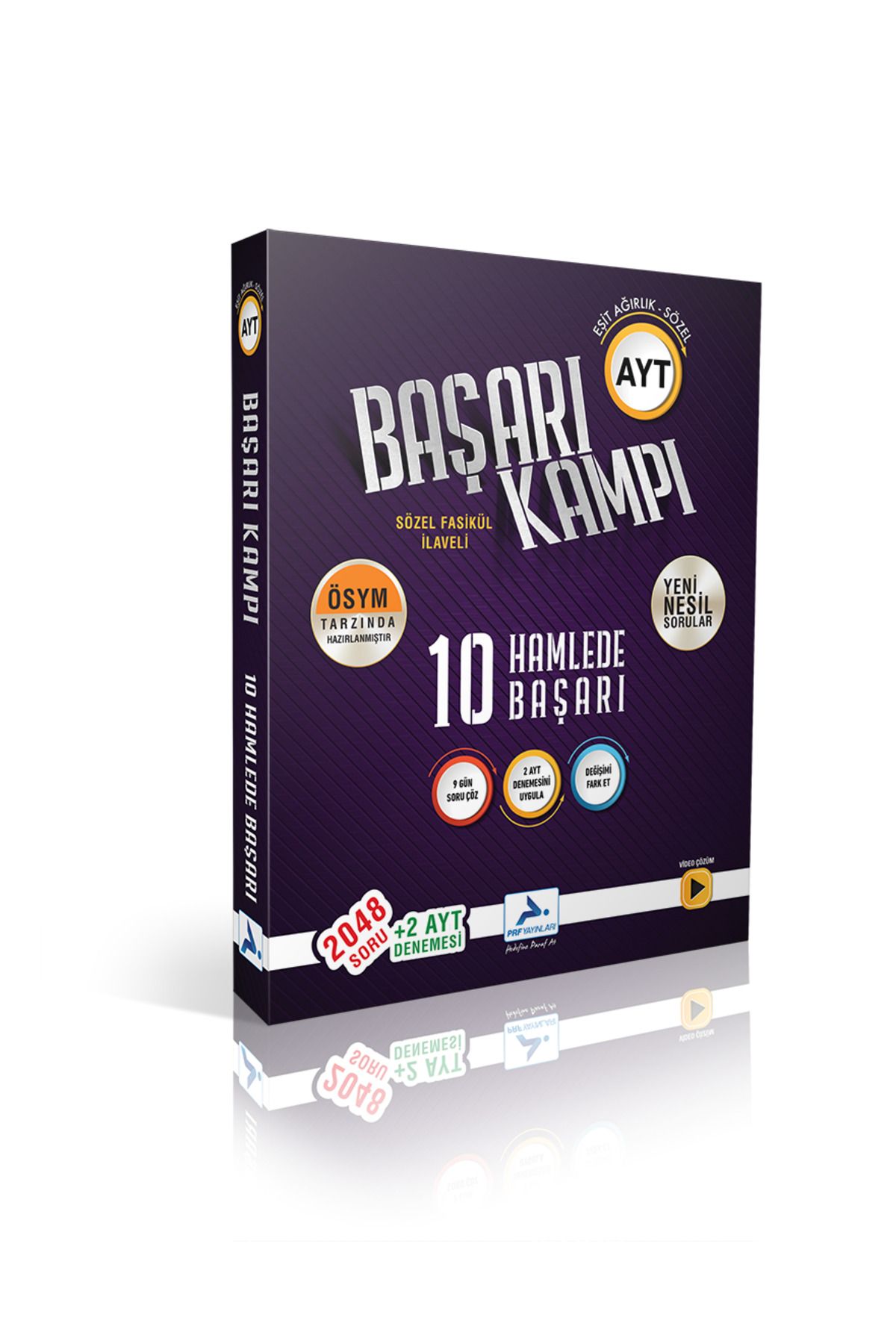 Paraf Yayınları PARAF AYT EA-SÖZEL BAŞARI KAMPI-10 HAMLEDE BAŞARI