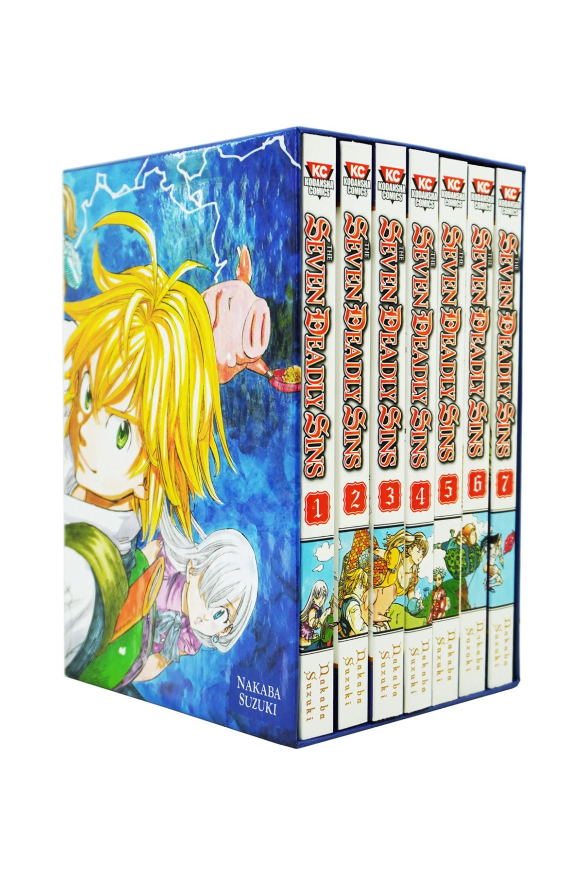 Viz Media The Seven Deadly Sins Manga Box Set / Volumes 1-7 - Nakaba Suzuki