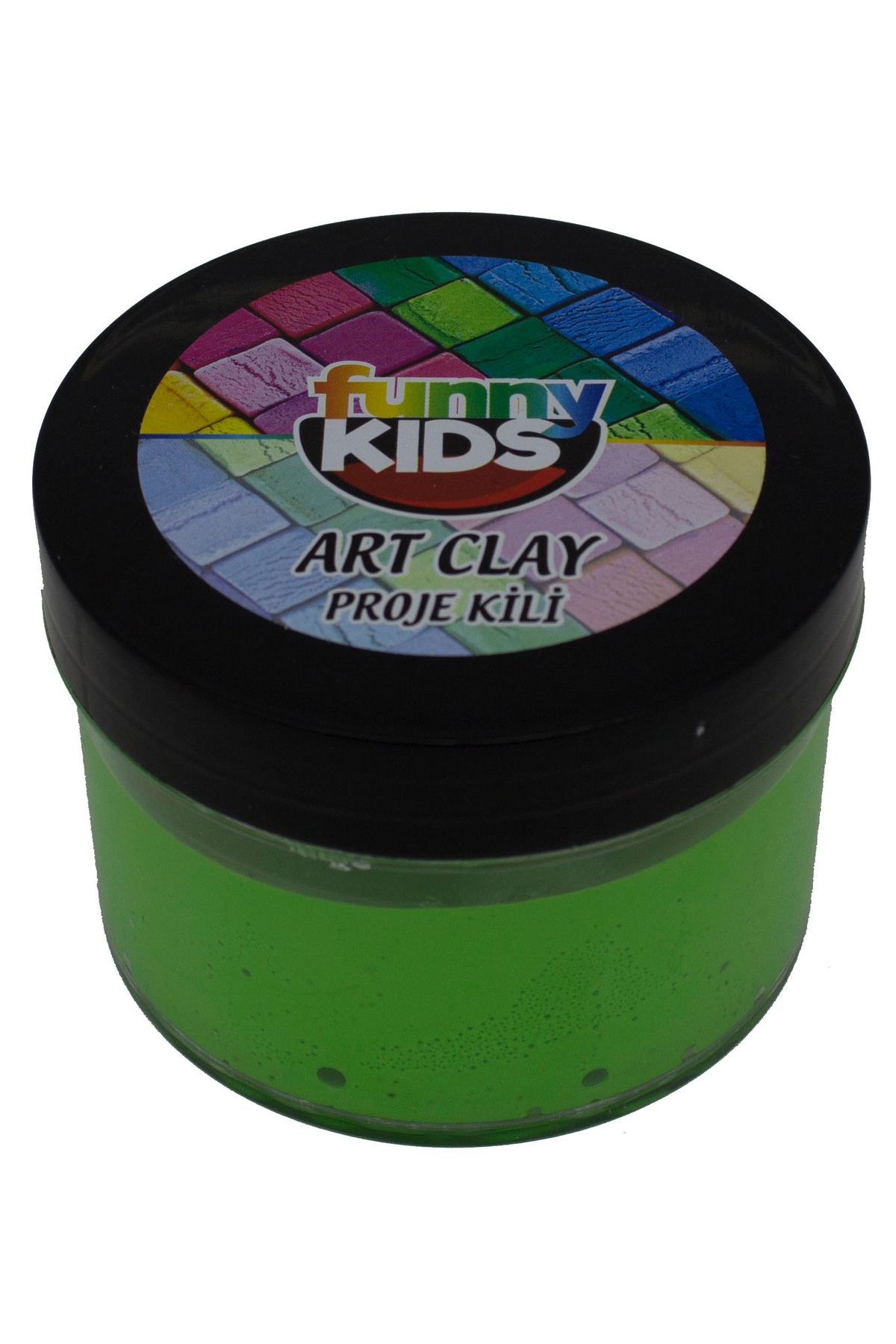 Rich Funny Kids Art Clay Proje Kili 40cc - 562 Yeşil