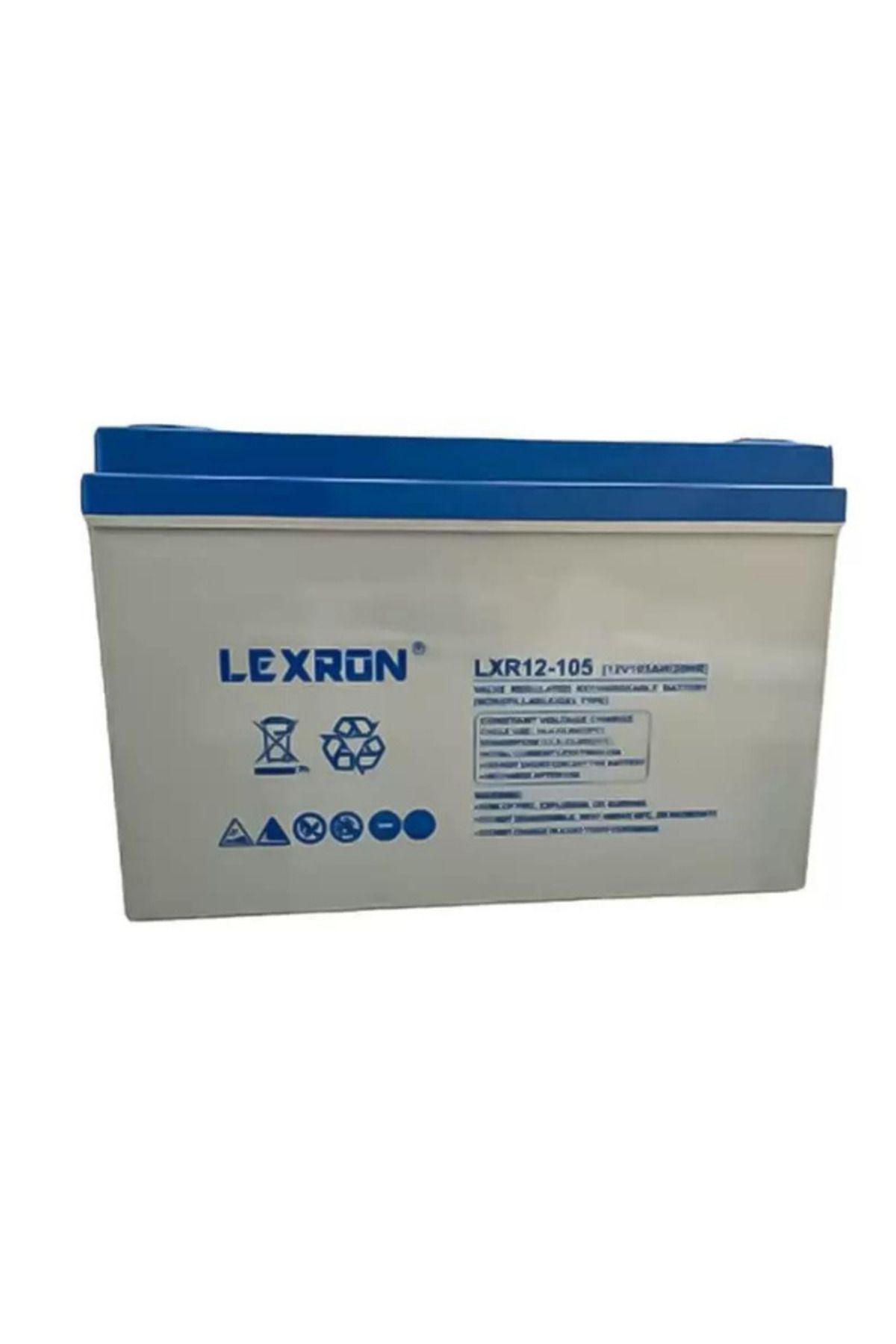 Lexron 12v 105ah - 100ah Deep Cycle Nano Carbon Jel Akü