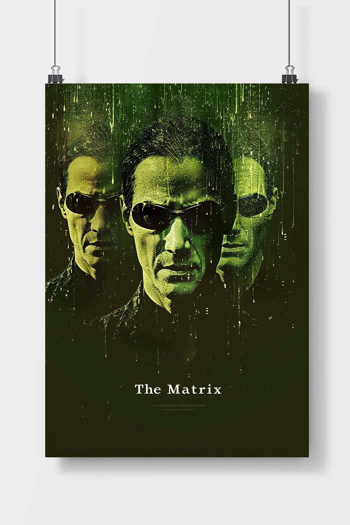 TREND The Matrix Film Posteri - Çerçevesiz Parlak Fotoğraf Kağıdı