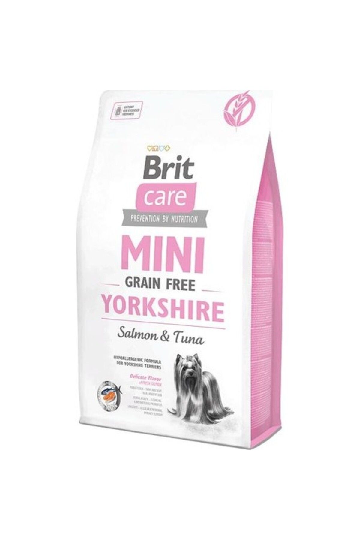 Brit Care Care Tahılsız Mini Yorkshire Somonlu Köpek Maması 2 Kg