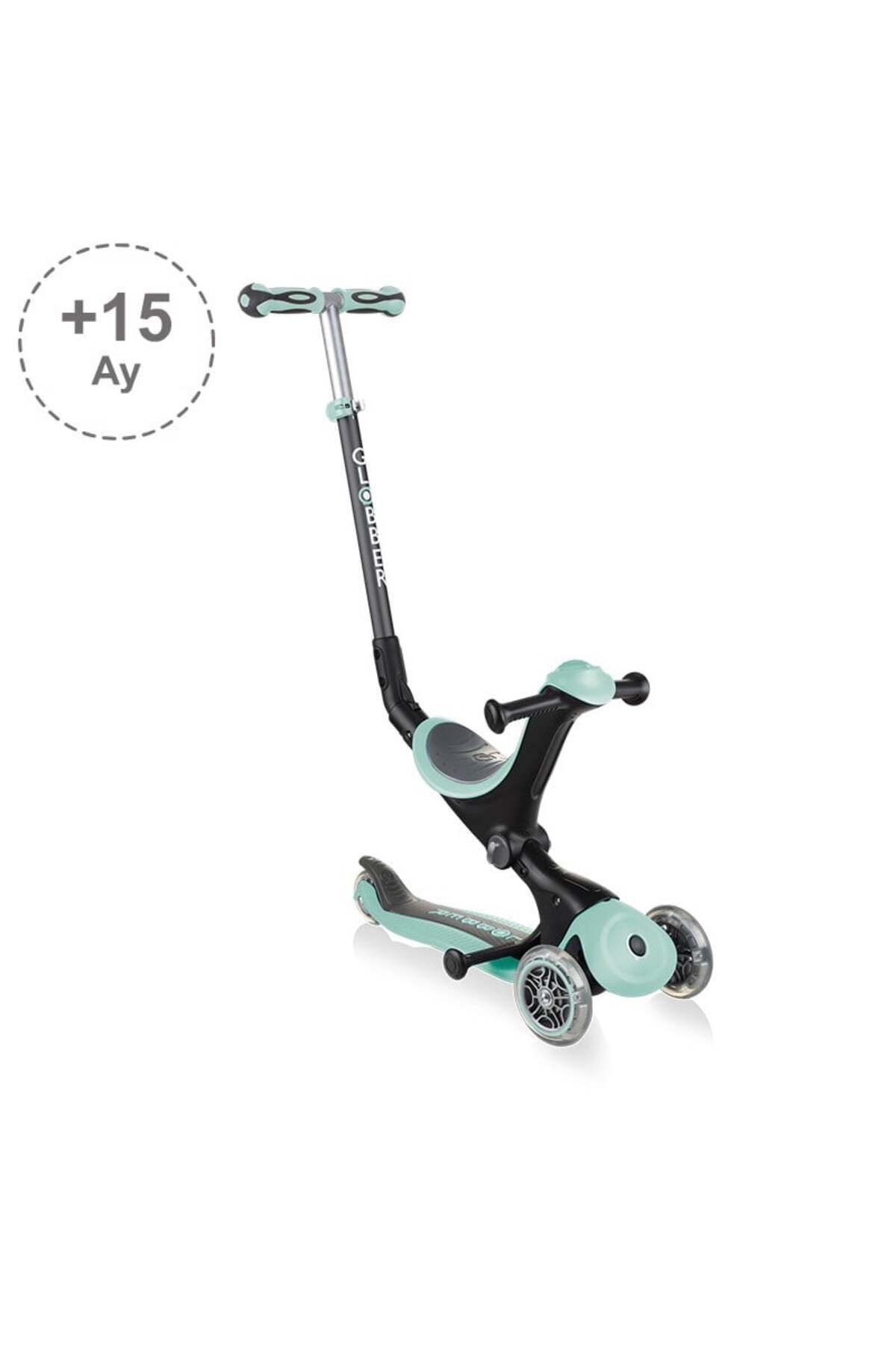 Globber Go Up Deluxe Scooter - Mint Yeşili