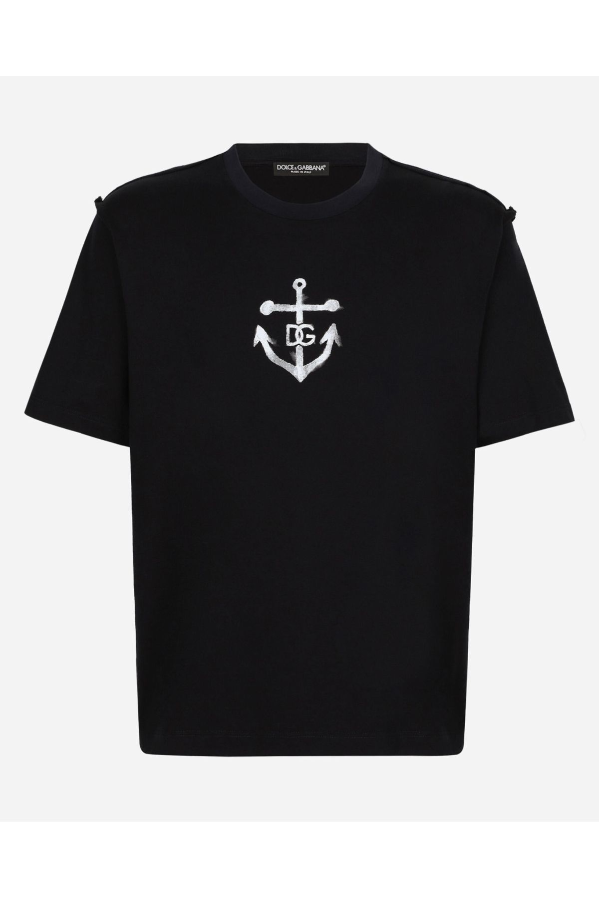 Dolce&Gabbana Marina Print Cotton T-Shirt