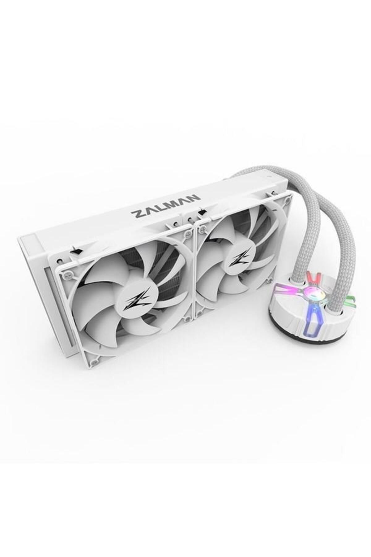 Zalman 240mm Reserator5-z24-wh Rgb Sıvı Soğutmalı Am5-1700p Işlemci Fanı Beyaz