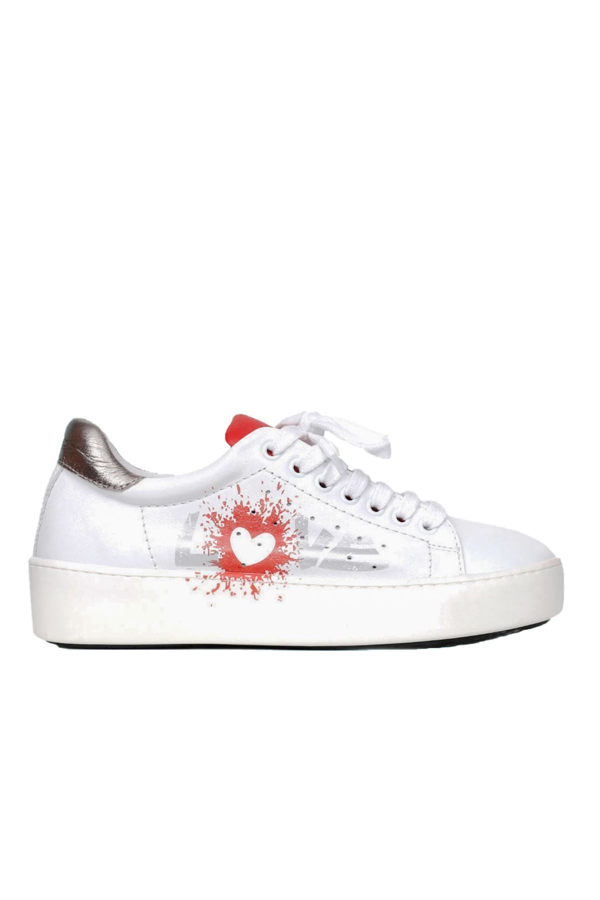 BUENO Shoes Beyaz B09c02 Kadın Spor Ayakkabı