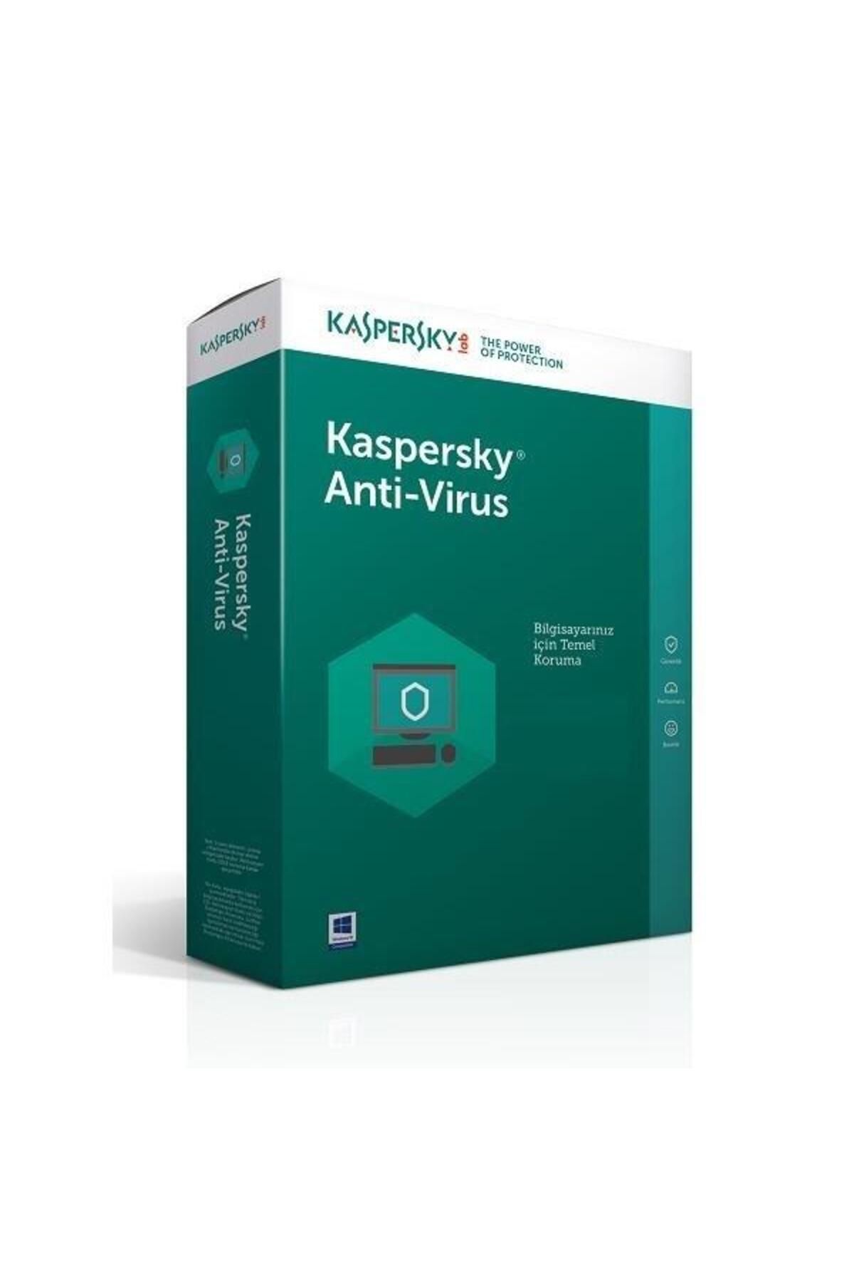 Kaspersky Antivirüs Trk Kutu 1yıl 3kullanıcı
