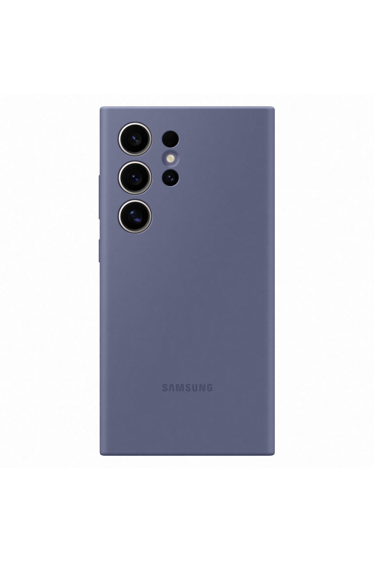 Samsung Galaxy S24 Ultra Silikon Kılıf - Eflatun
