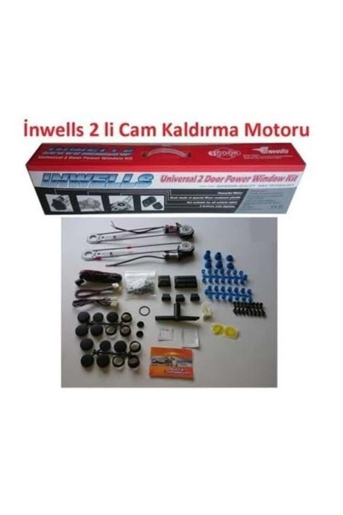 Inwells 12v Cam Kaldırma Motoru (CAM KALDIRMA SETİ) (2 CAM) Unıversal
