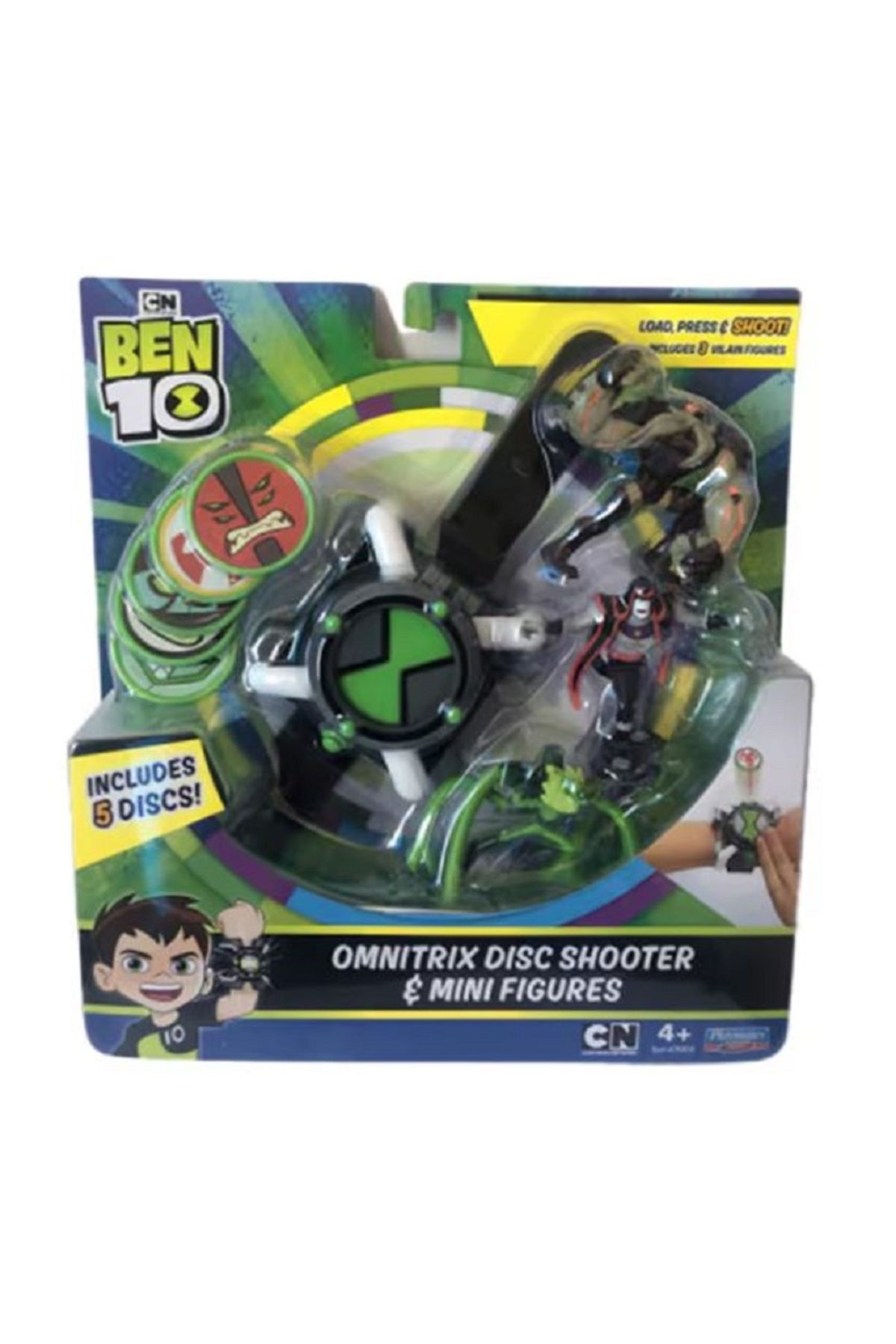 BEN10 Omnitrix Disc Shooter with Mini Figures Limited Edition
